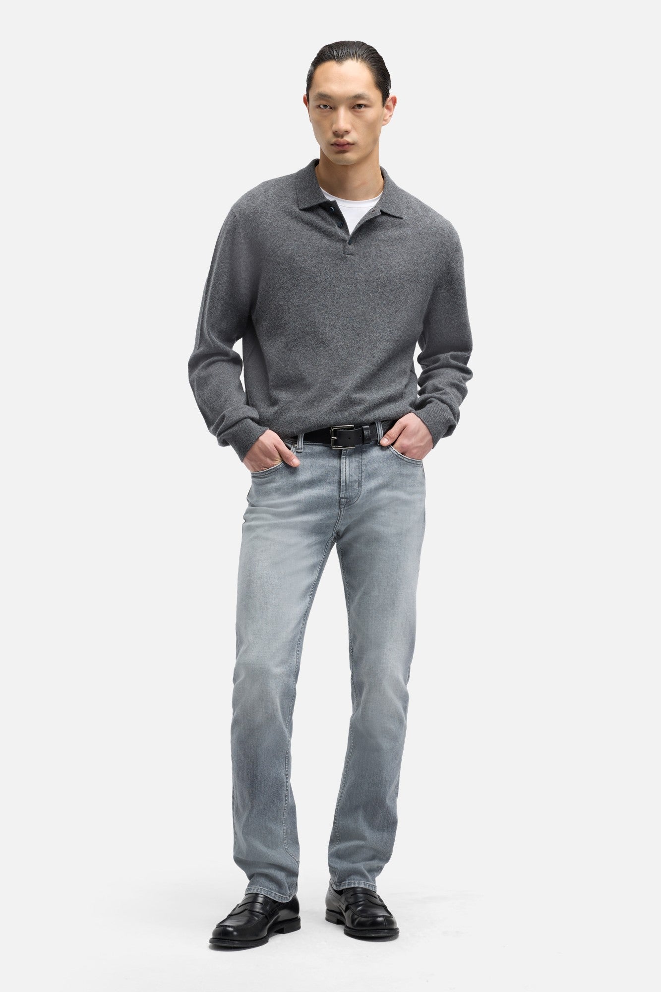 7-for-all-mankind-luxe-performance-slimmy-jeans-slim-fit-in-urban image 2