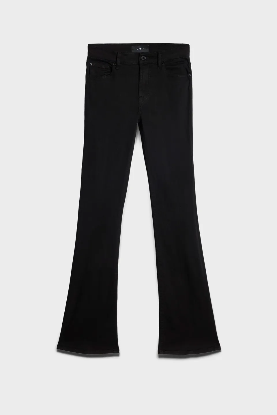 7-for-all-mankind-petite-bootcut-jeans-damen-in-b-air-rinsed-black image 1
