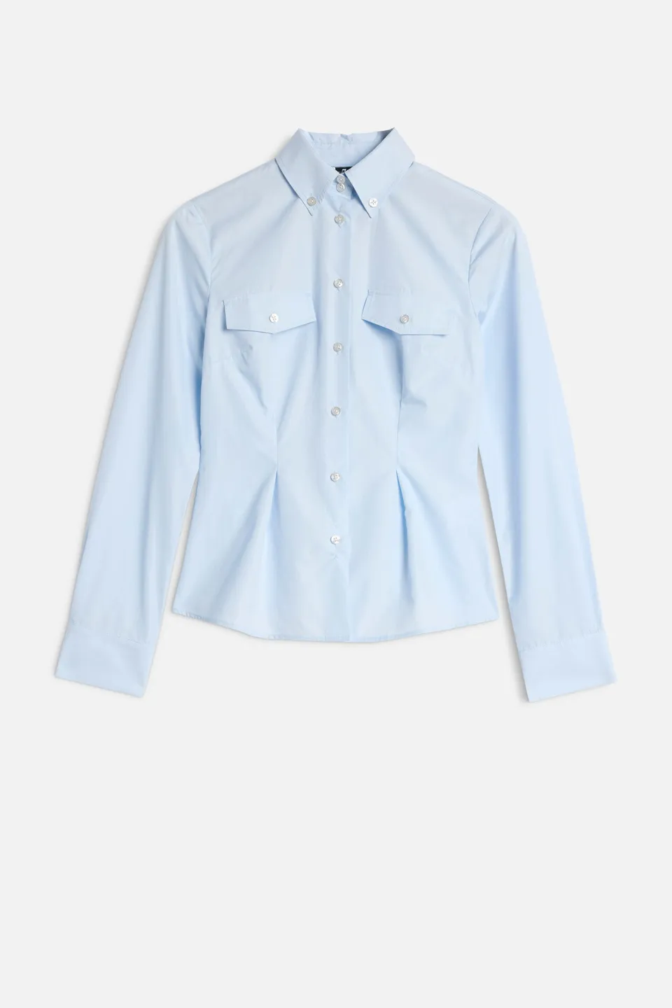7-for-all-mankind-slant-military-shirt-poplin-light-blue-bluse image 1