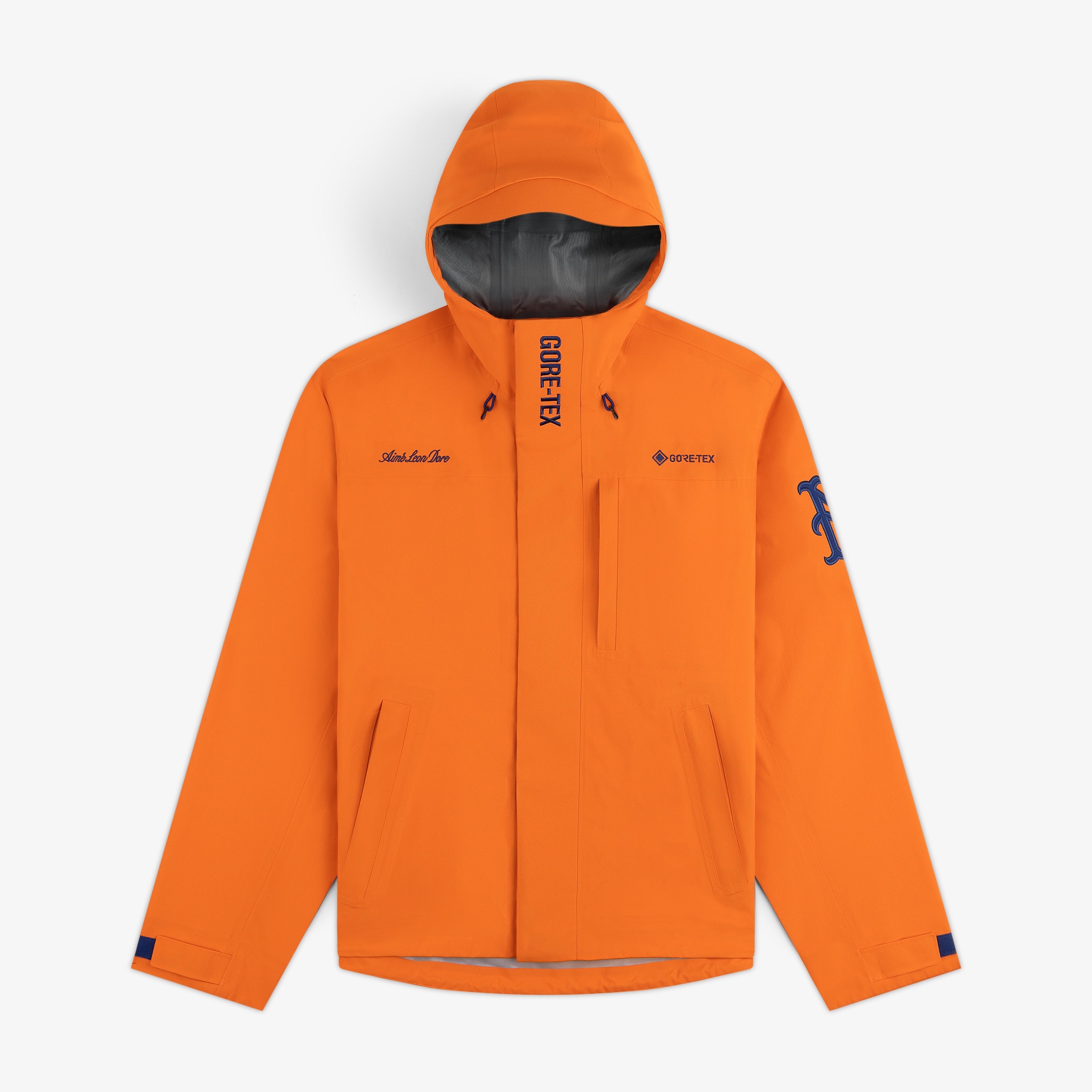 aim-leon-dore-mets-gore-tex-rain-delay-jacket-orange image 1