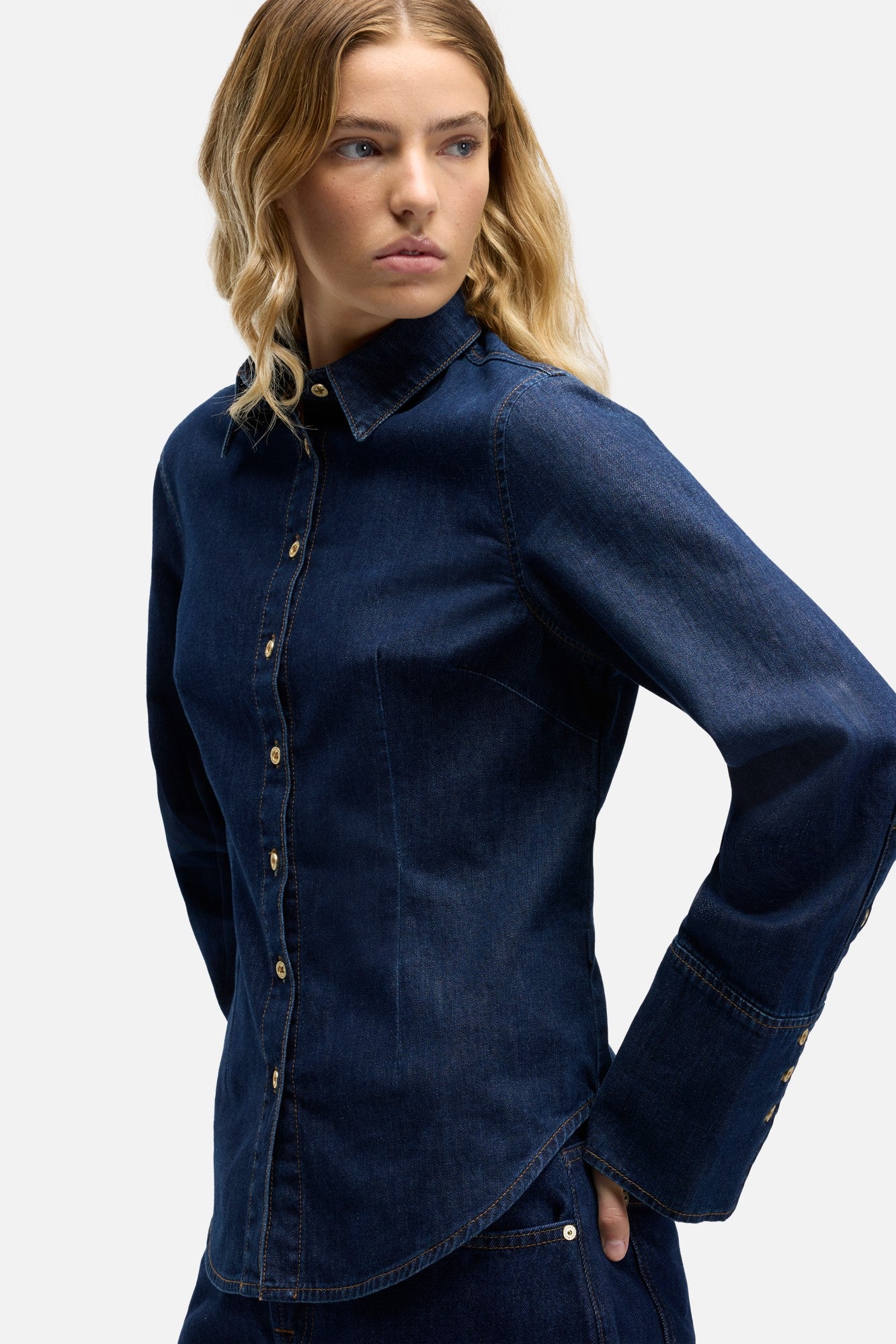 7-for-all-mankind-shaped-shirt-indigo-soul-damen-jeanshemd image 4