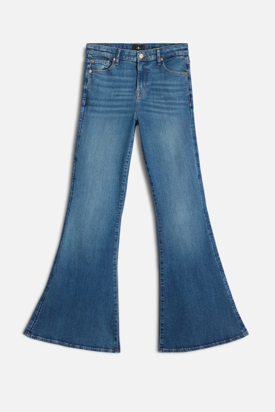 7-for-all-mankind-slim-illusion-the-bell-flare-jeans-in-retro-fade image 1