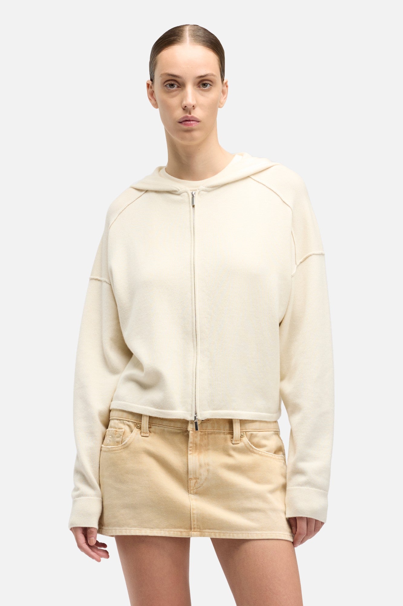 7-for-all-mankind-cashmere-zipper-hoodie-ice-white-damen image 3