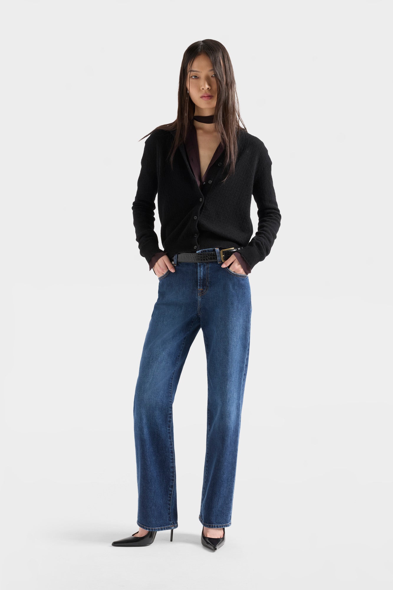 7-for-all-mankind-calie-straight-jeans-indiglow-straight-leg-dark-wash-damen image 2