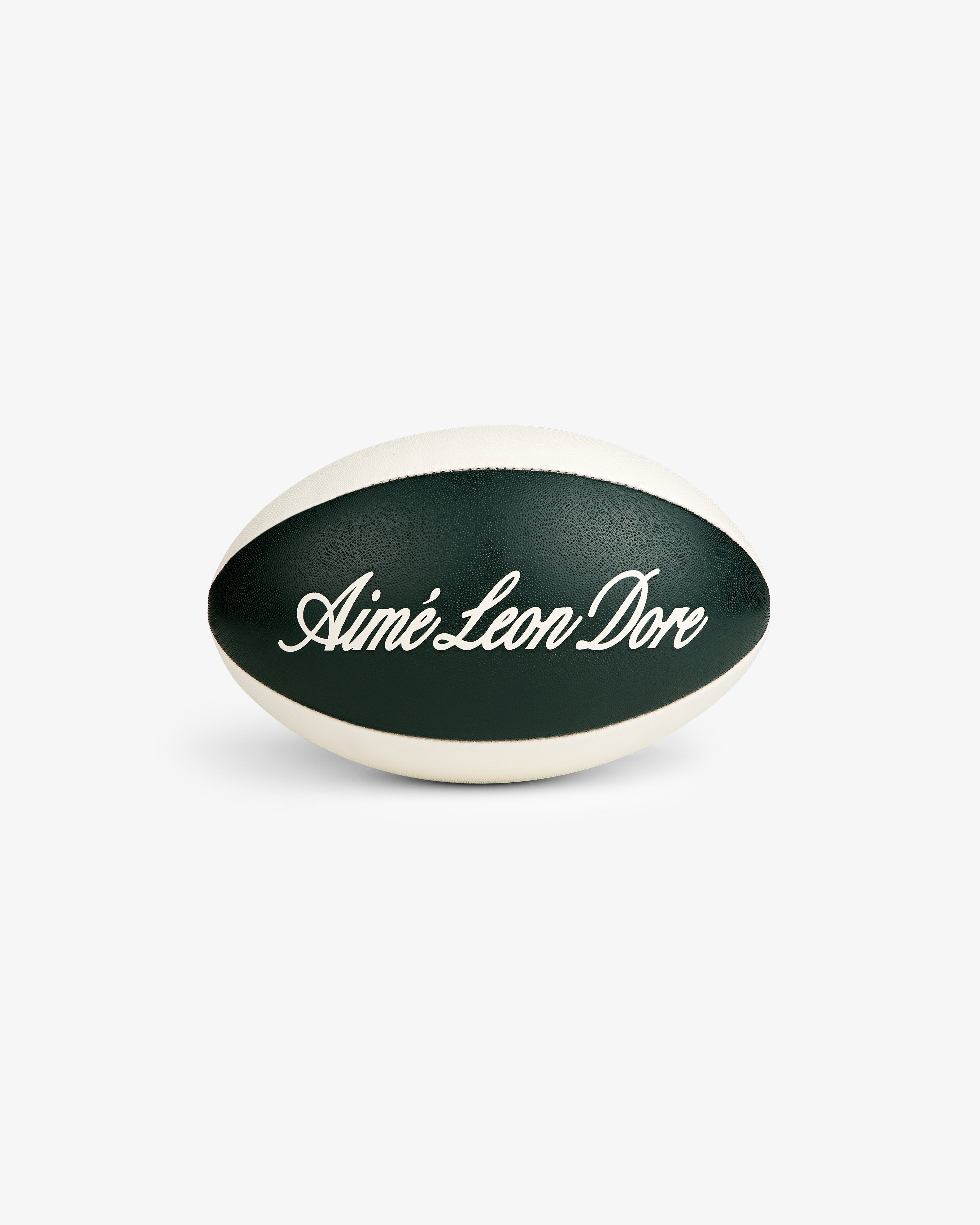 aim-leon-dore-script-rugby-ball-gr-n-creme image 2