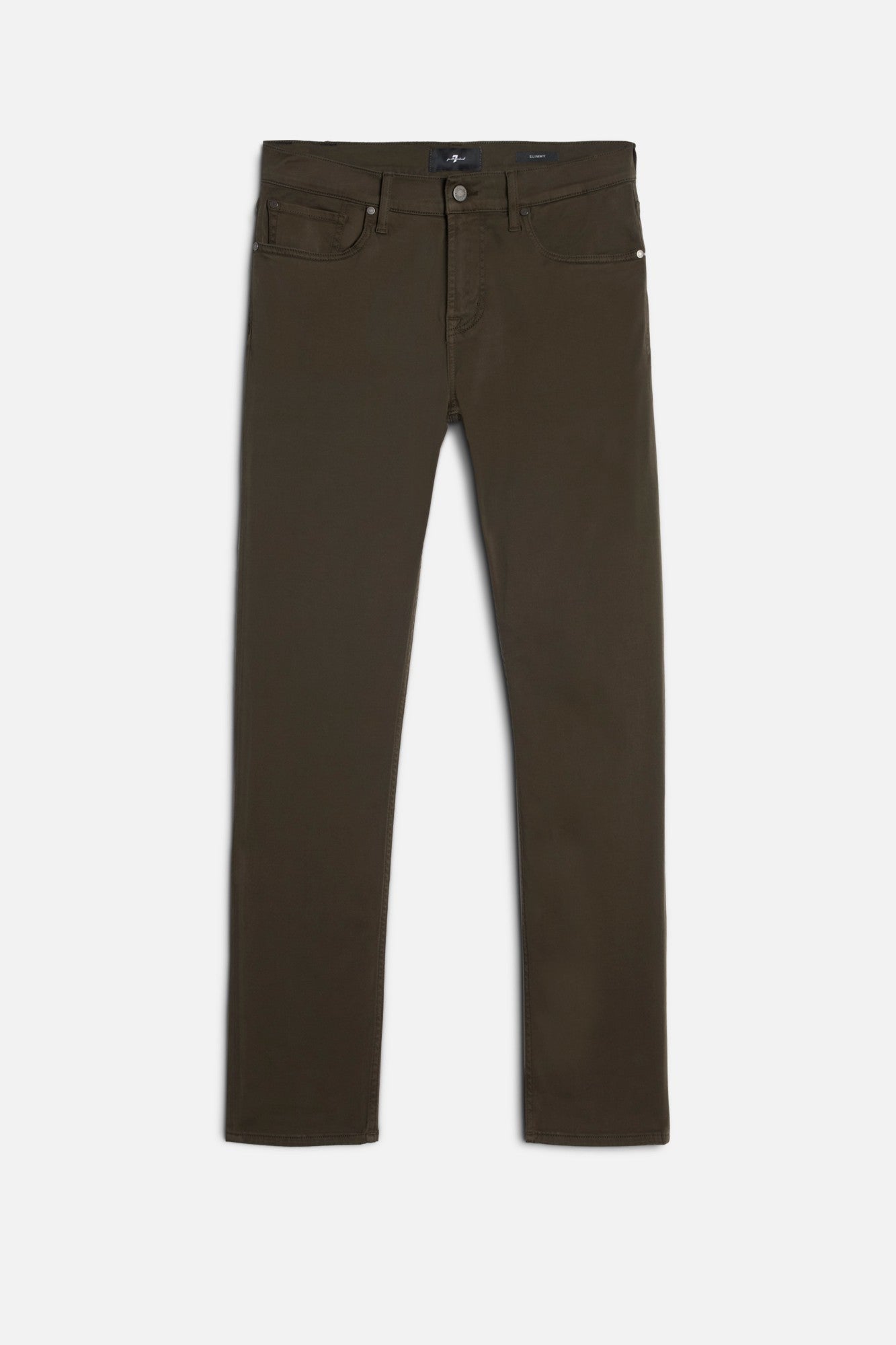 7-for-all-mankind-luxe-performance-sateen-slimmy-hose-herren-dark-olive image 1