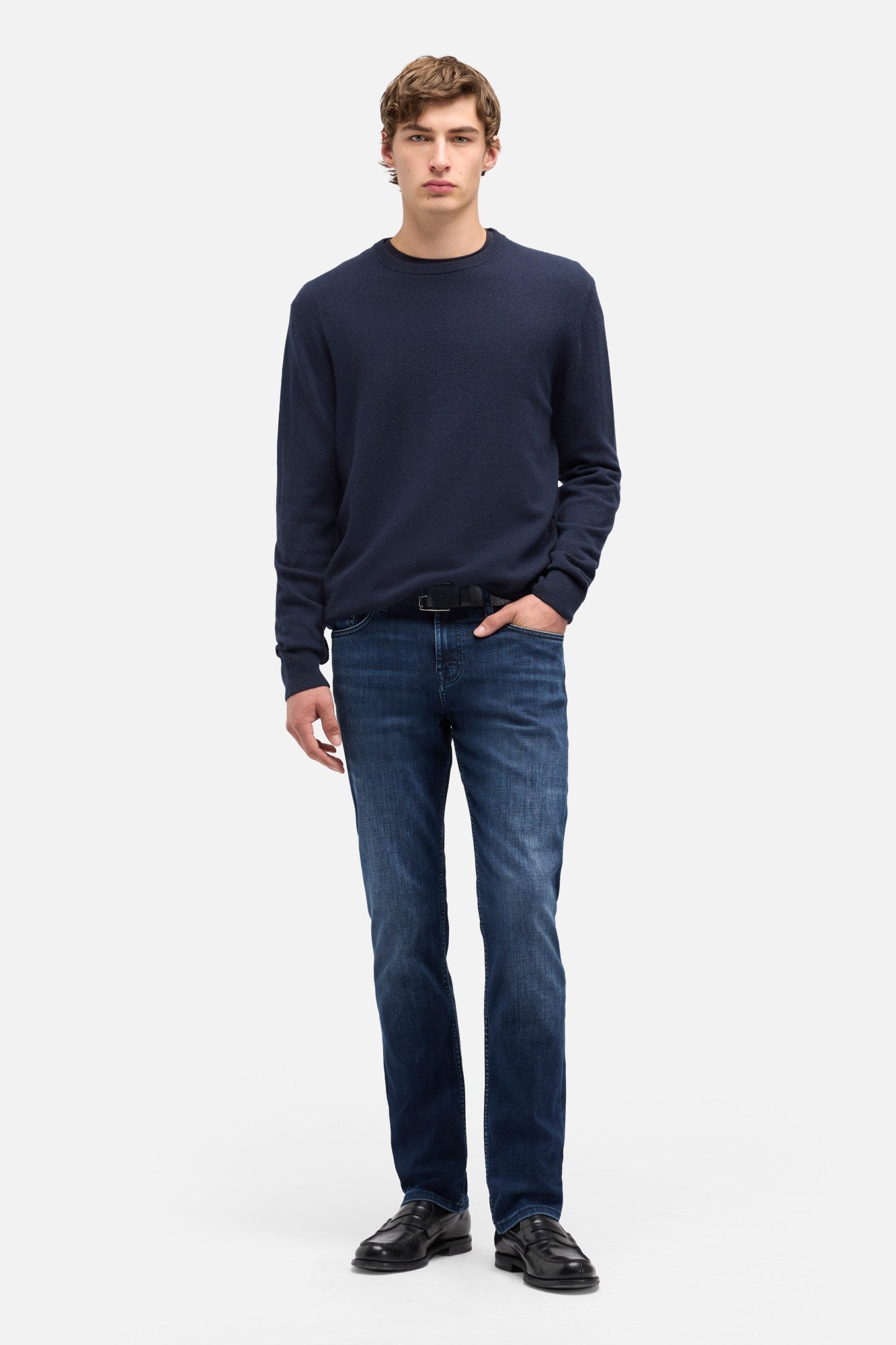 7-for-all-mankind-slimmy-slim-jeans-luxe-performance-dark-blue-herren image 2