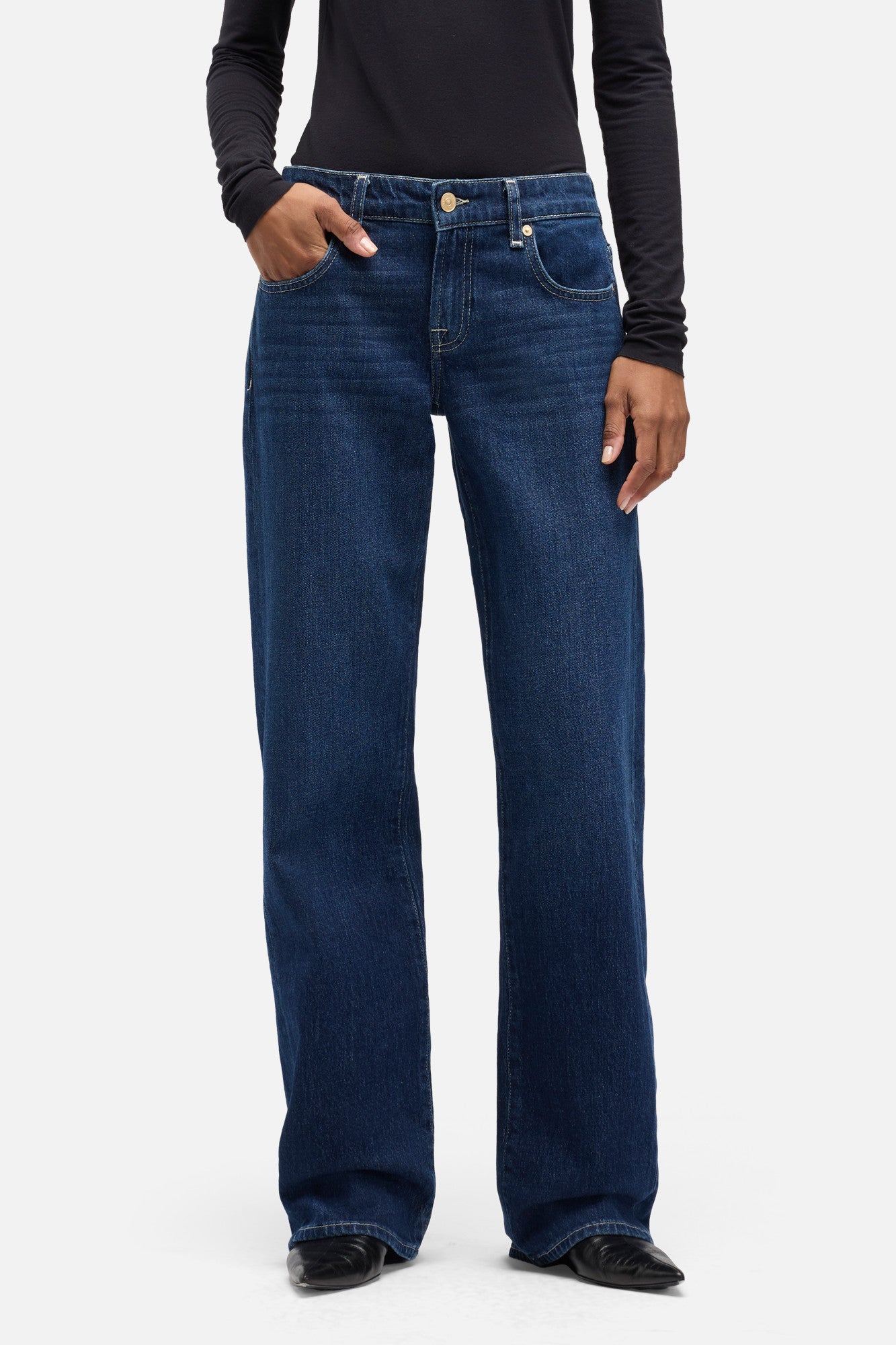 7-for-all-mankind-low-straight-jeans-oceandrift-damen image 3