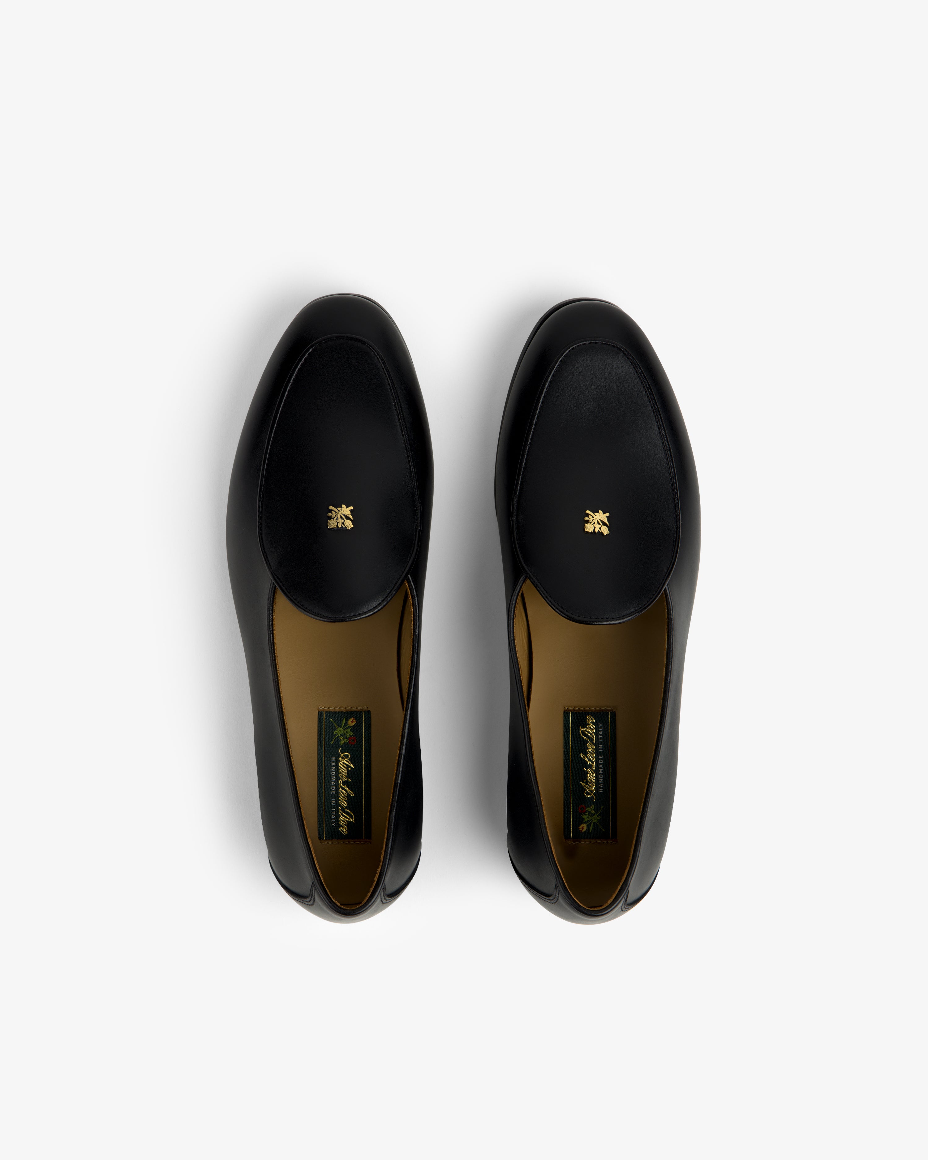 aim-leon-dore-crest-sal-ni-loafer-schwarz-glattleder image 5