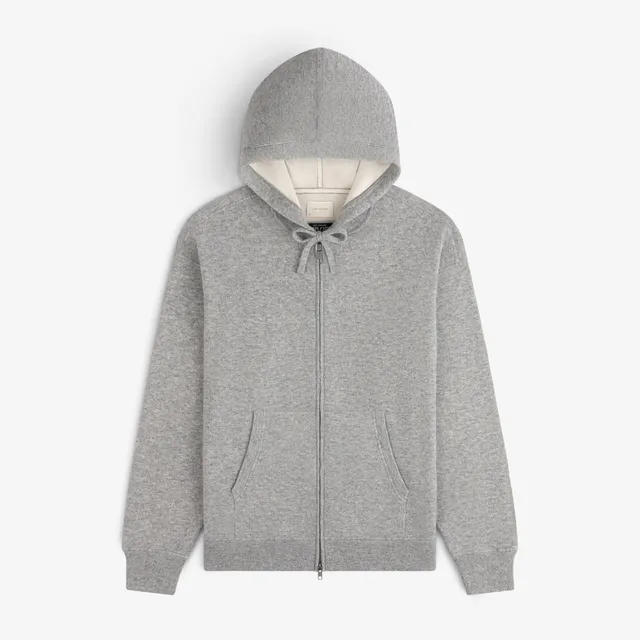 aim-leon-dore-full-zip-pavilion-cashmere-hoodie-grau image 1