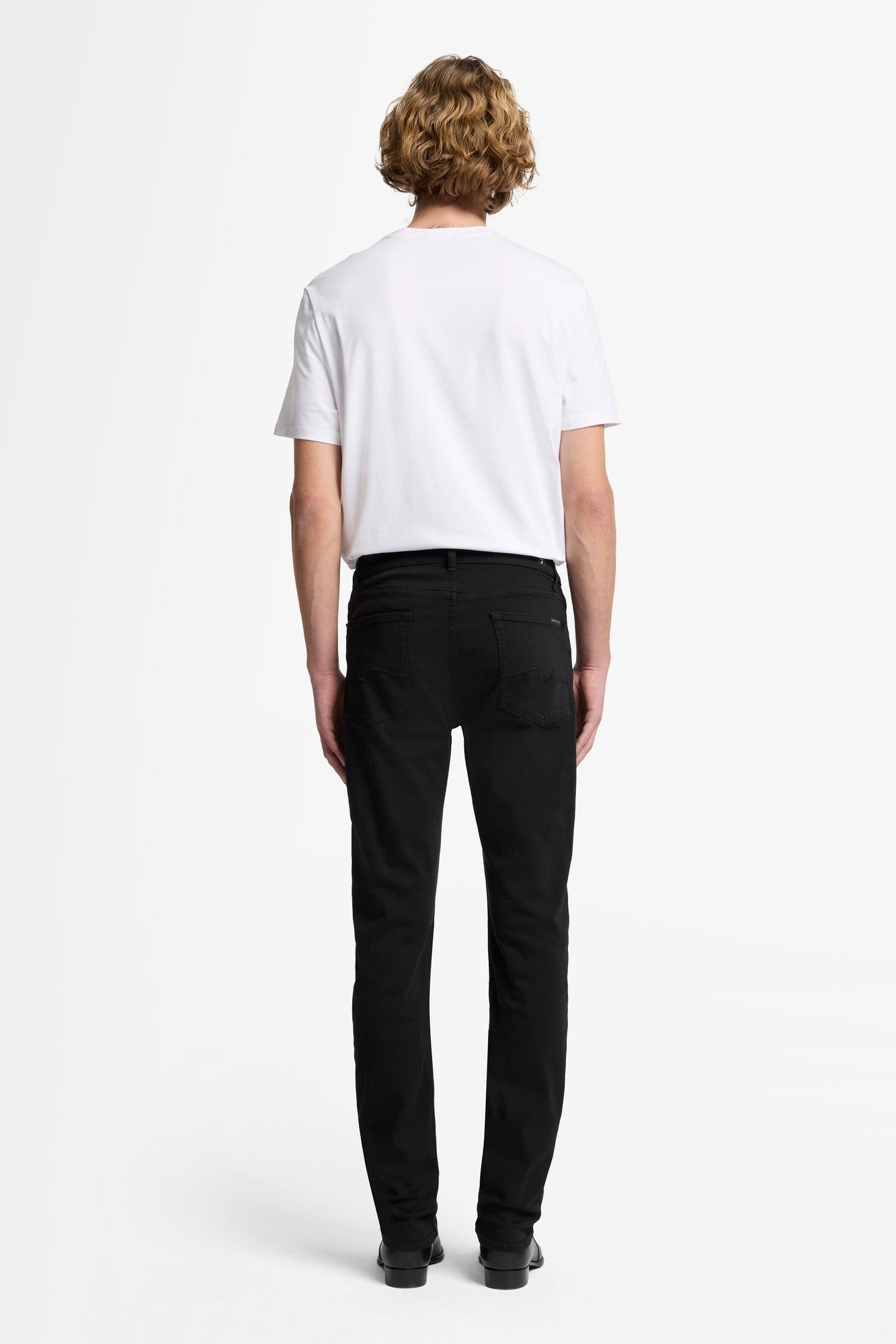 7-for-all-mankind-slimmy-luxe-performance-black-herren-slim-jeans image 5