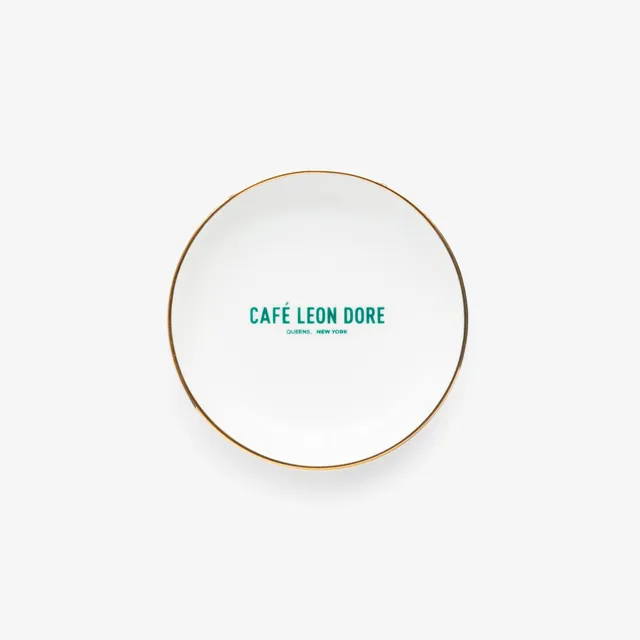 aim-leon-dore-caf-leon-dore-ringschale-aus-porzellan-wei-mit-goldrand image 1