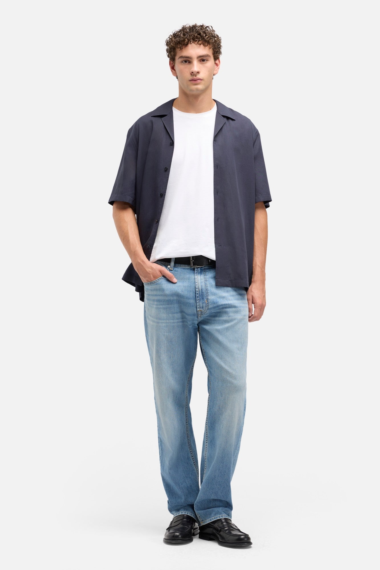 7-for-all-mankind-lyocell-camp-shirt-navy-herren image 2