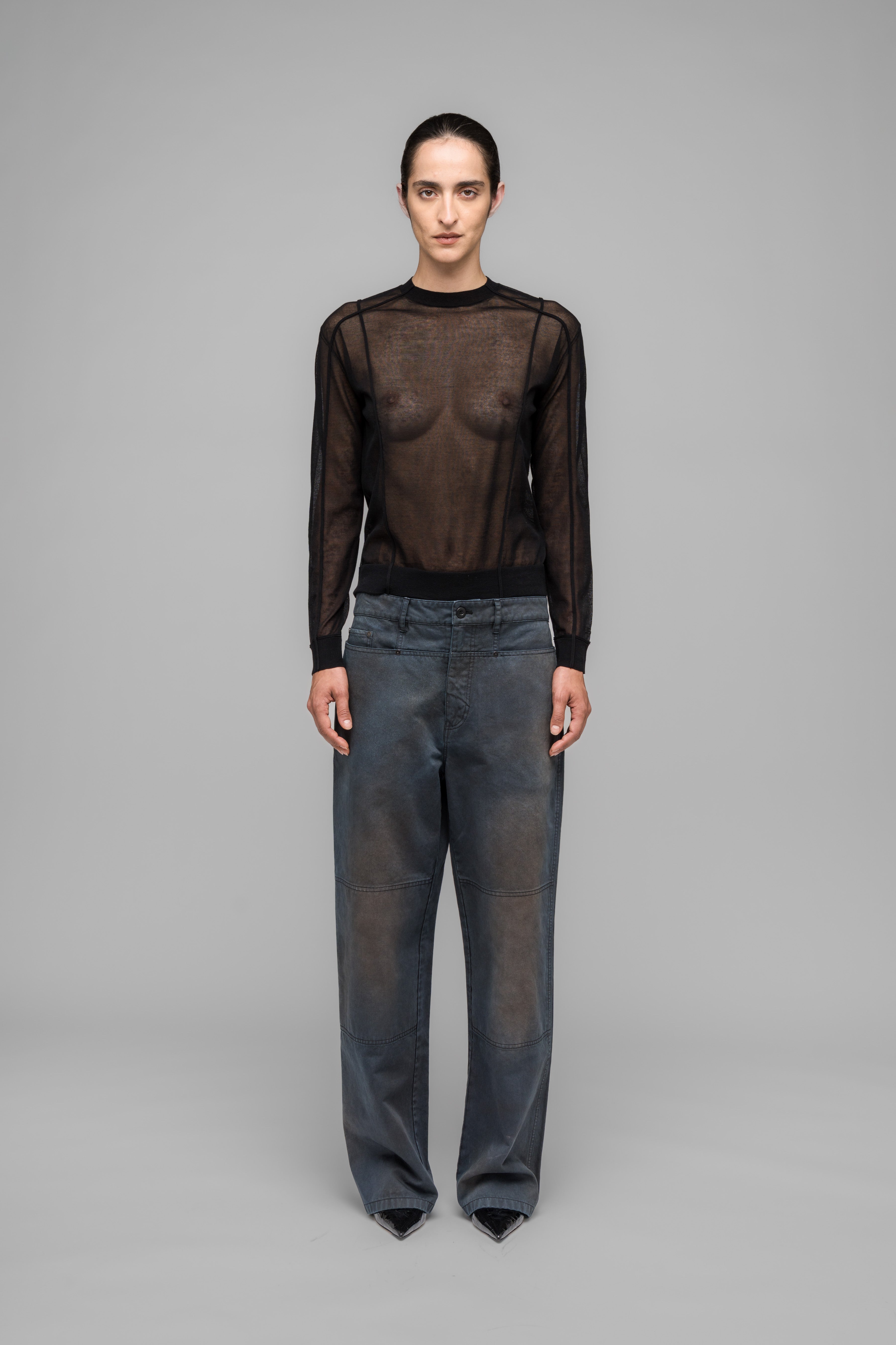 032c-workweek-pants-5-pocket-stained-stone-wash image 1