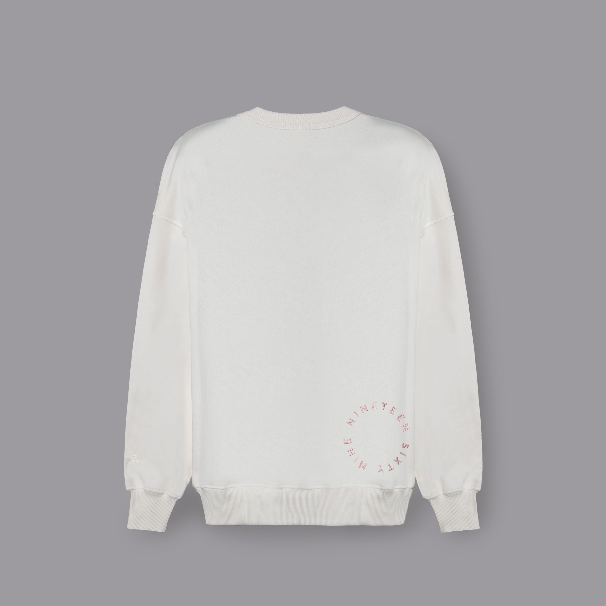 19-69-female-christ-sweatshirt-off-white-unisex-oversize-crewneck image 2