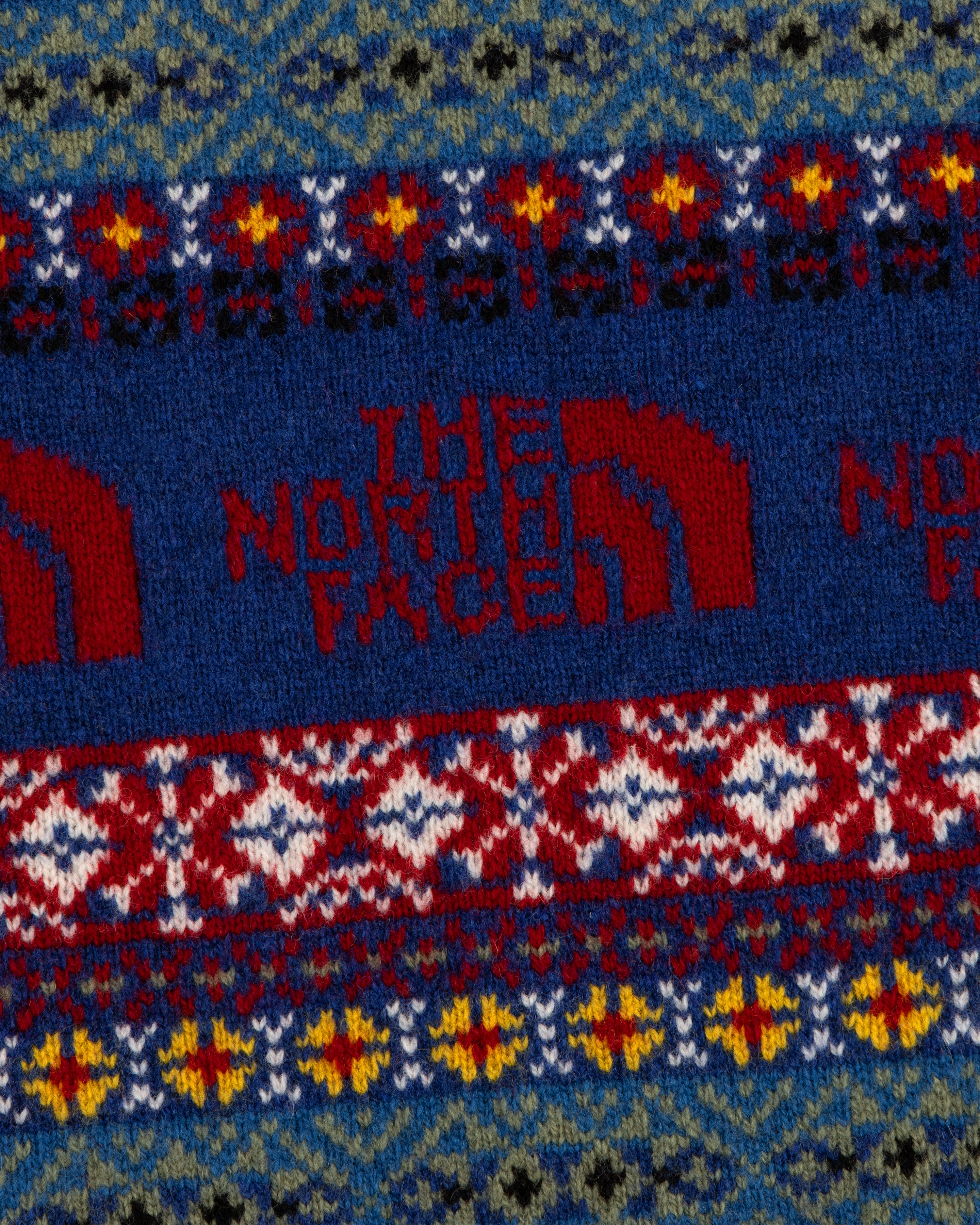 aim-leon-dore-x-the-north-face-fair-isle-schal-aus-merinowolle image 6