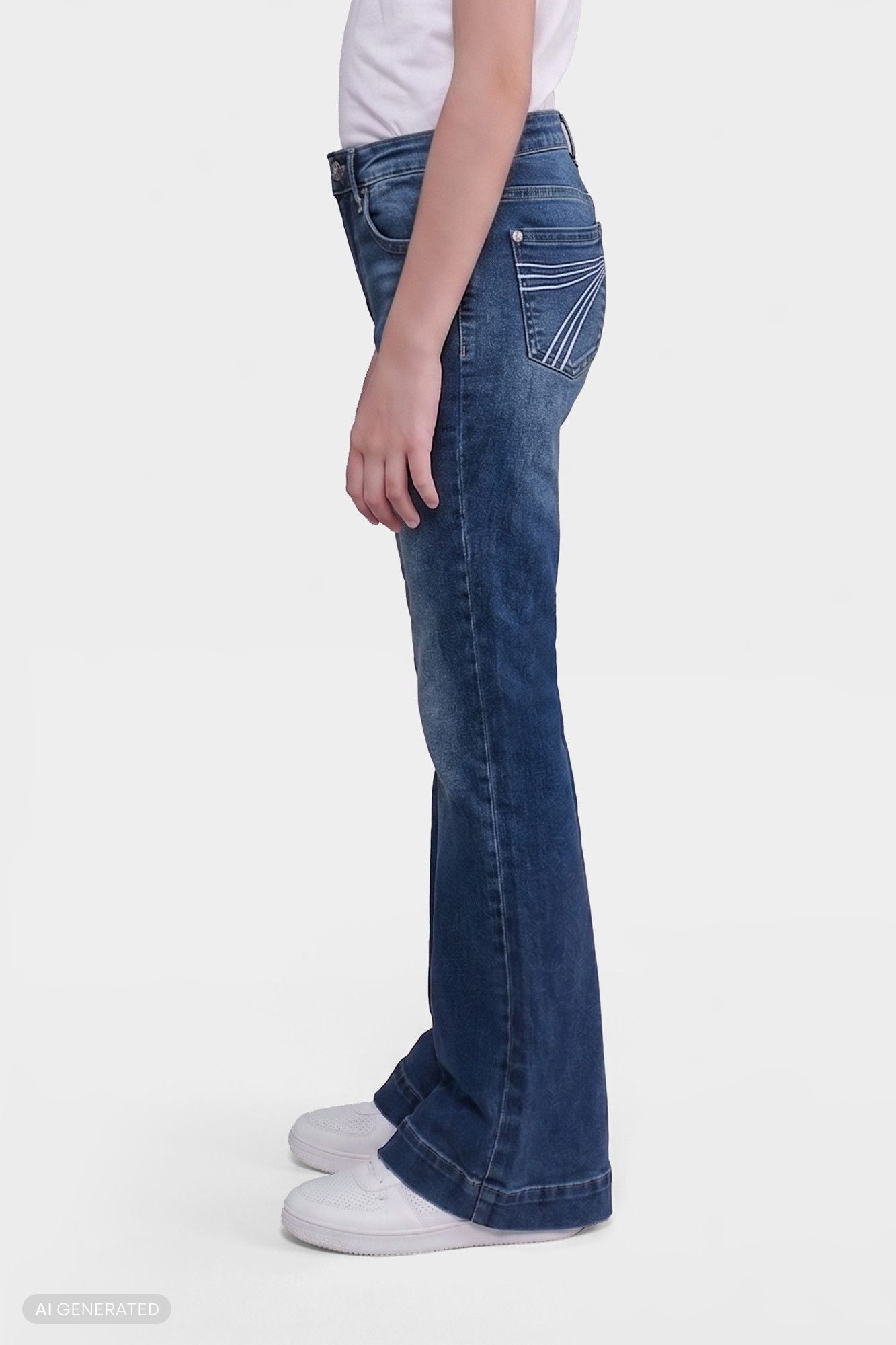 7-for-all-mankind-girls-mini-dojo-flare-jeans-slim-illusion-lake-blue image 6
