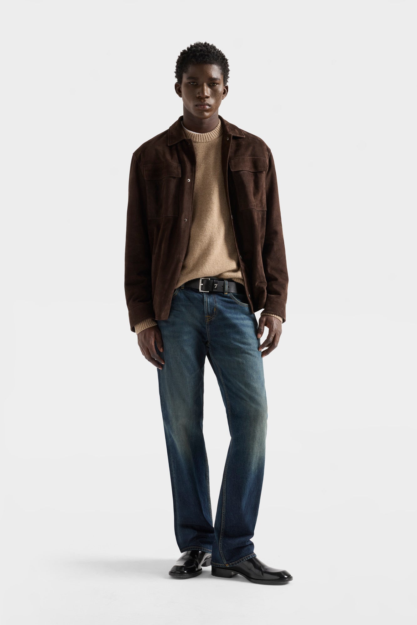 7-for-all-mankind-overshirt-suede-espresso-herren-wildleder-hemdjacke image 2