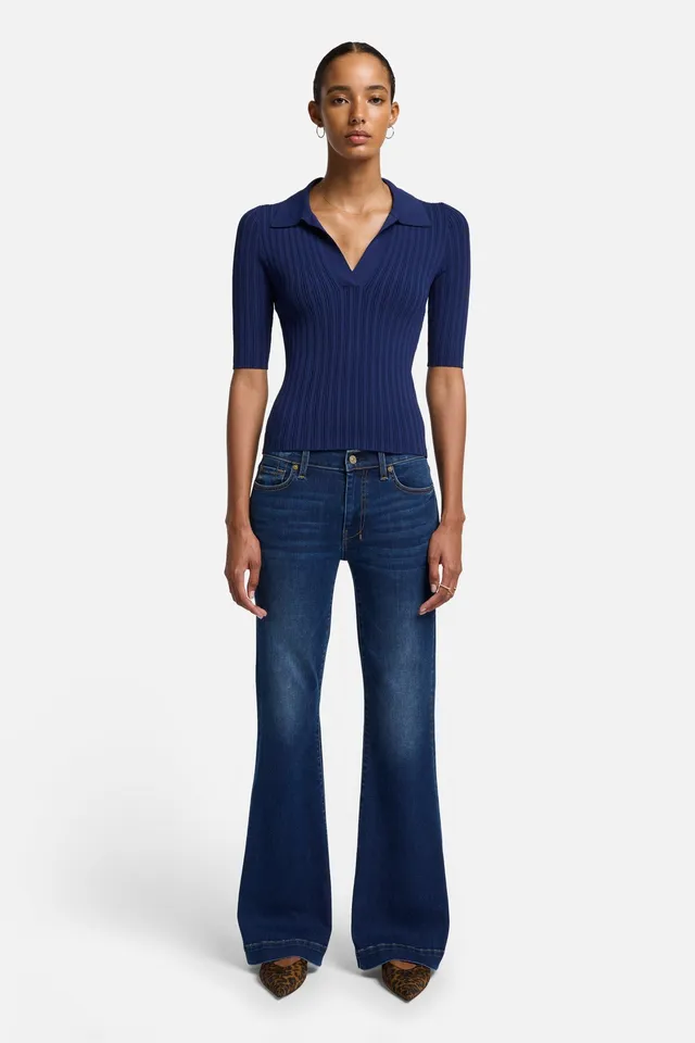 7-for-all-mankind-tailorless-dojo-in-moreno-flare-jeans-dunkelblau image 1