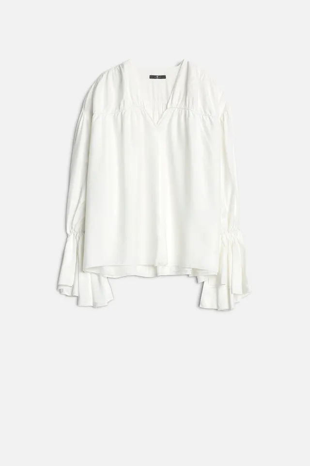 7-for-all-mankind-silk-blend-ariel-shirt-wei-seiden-bluse-damen image 1