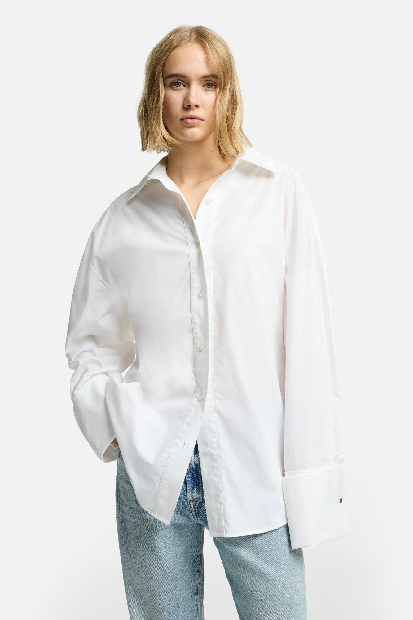 7-for-all-mankind-poplin-oversized-hemd-white image 3
