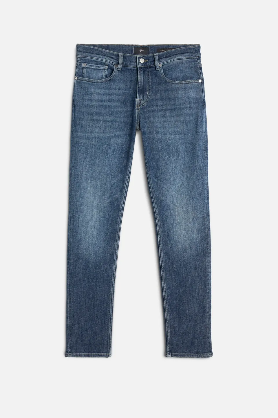 7-for-all-mankind-slimmy-tapered-luxe-vintage-estate-jeans image 1