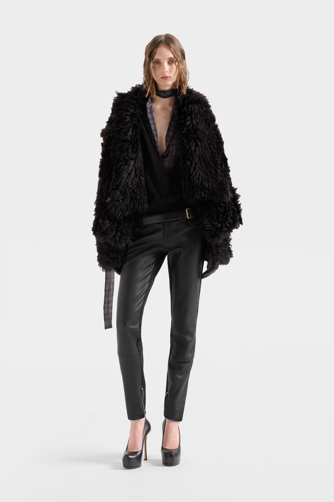 7-for-all-mankind-wrap-v-neck-sweater-wool-eclipse-wickelpullover-damen image 2
