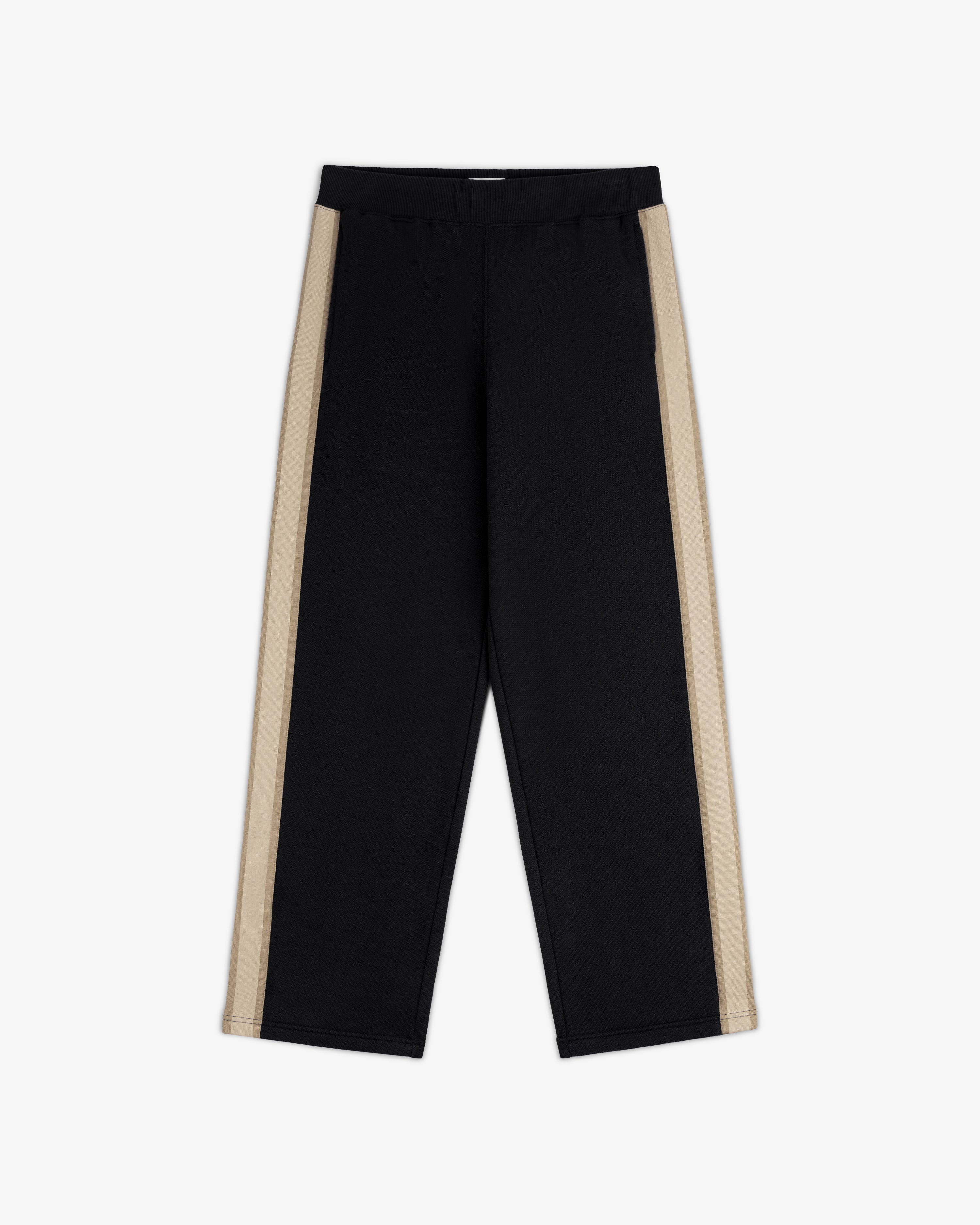 aim-leon-dore-saint-george-track-pant-black-straight-fit image 2