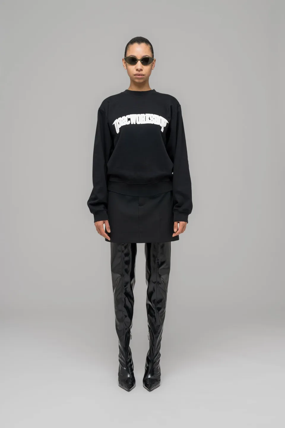 032c-one-dollar-bill-crewneck-sweatshirt-aus-bio-baumwolle image 1