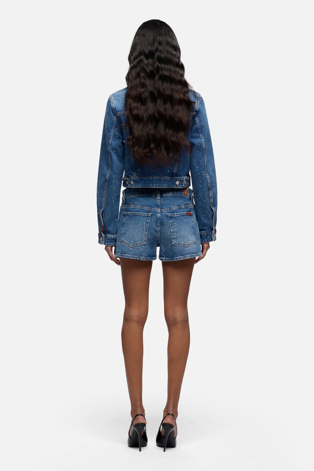 7-for-all-mankind-embellished-short-comfort-blue-shine-damen image 5