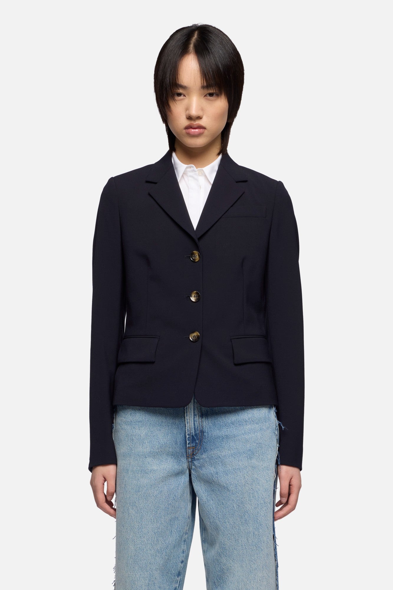 7-for-all-mankind-fitted-blazer-woll-blazer-dark-navy image 3