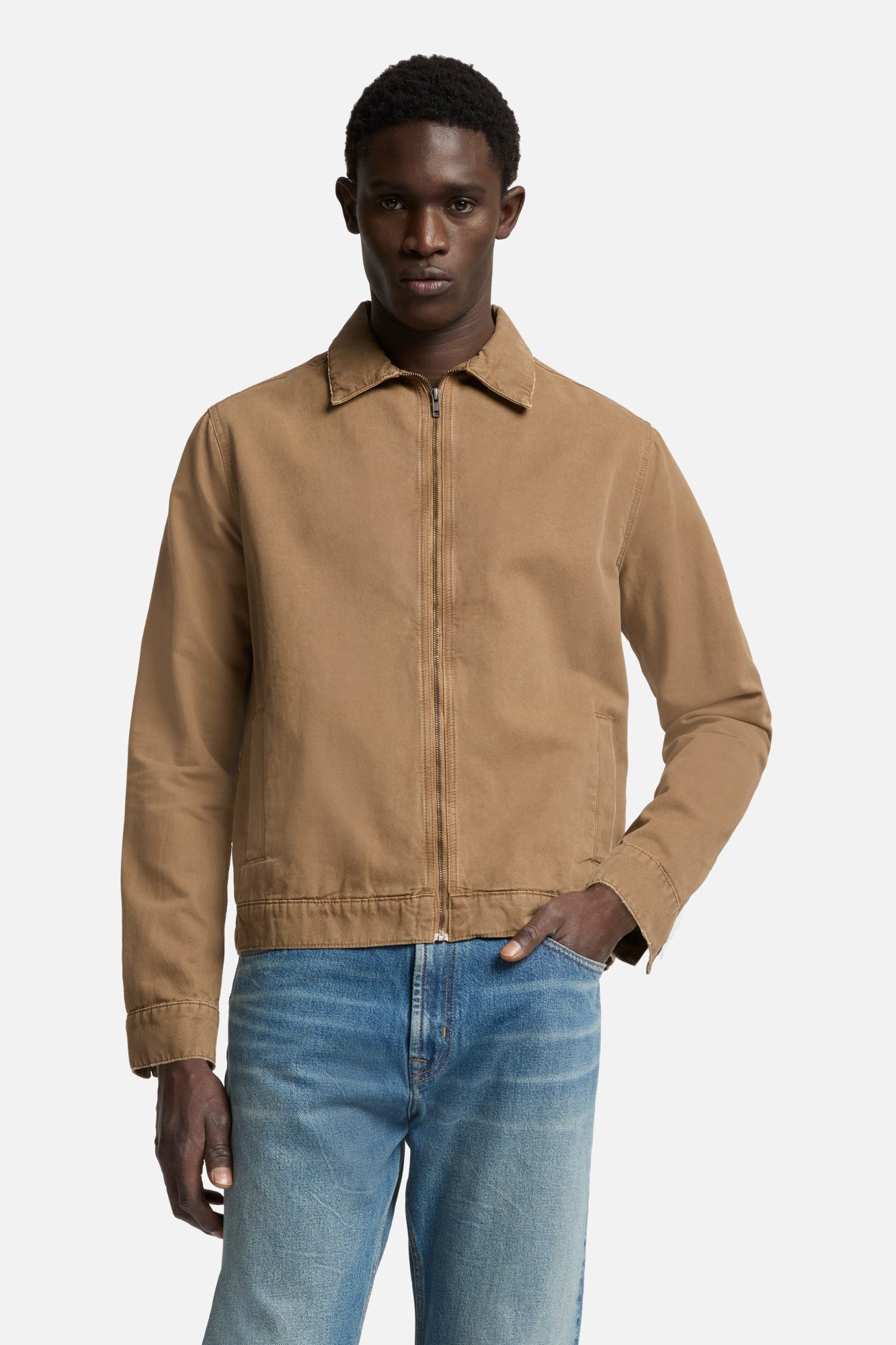 7-for-all-mankind-canvas-harrington-jacket-khaki-herren-blouson image 3