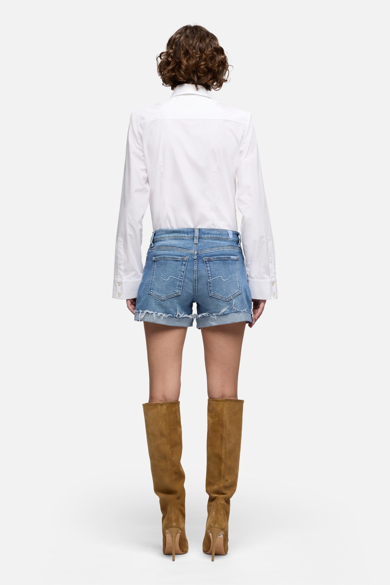 7-for-all-mankind-mid-roll-short-shore-denim-shorts image 5