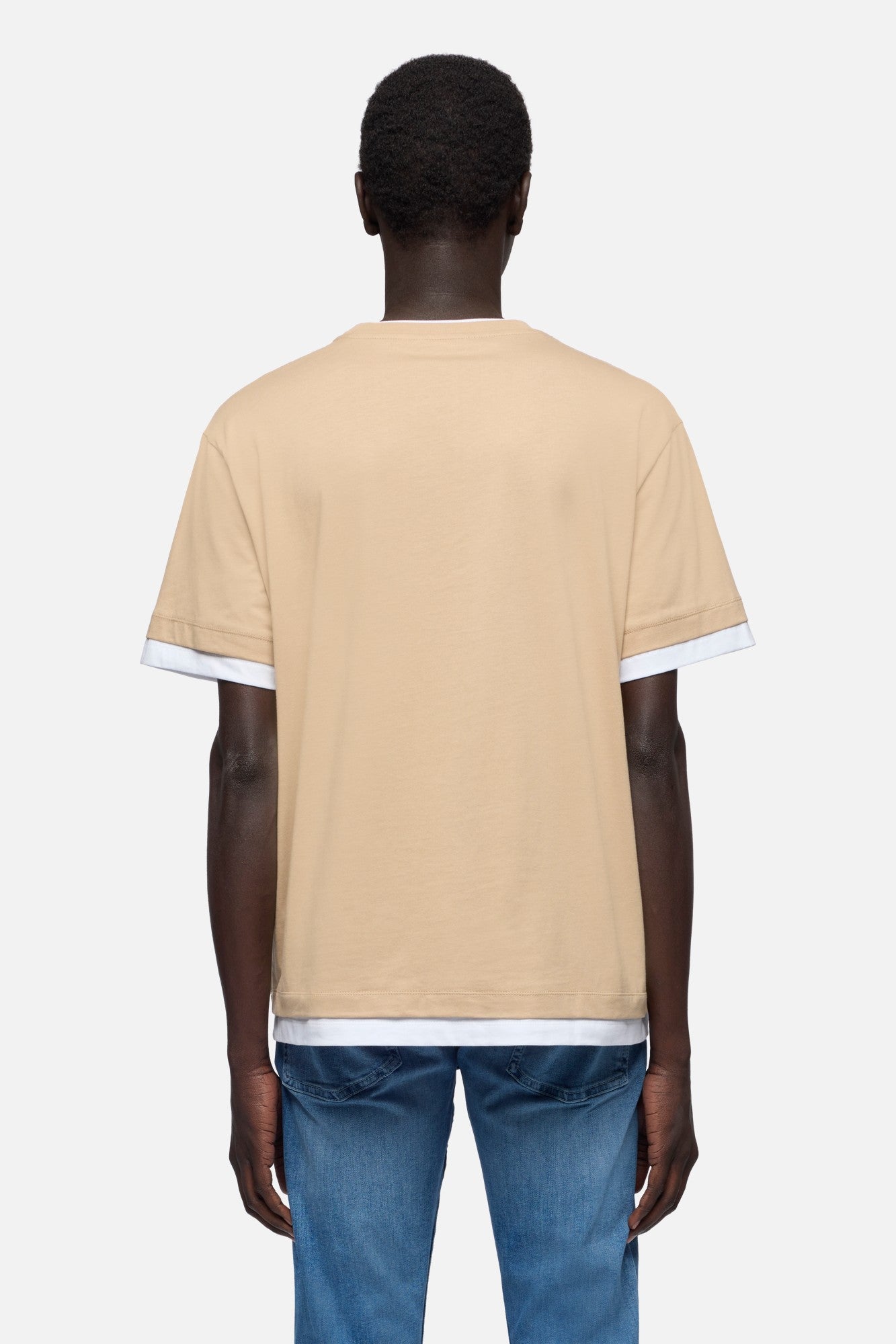 7-for-all-mankind-double-layer-tee-shirt-tan image 5