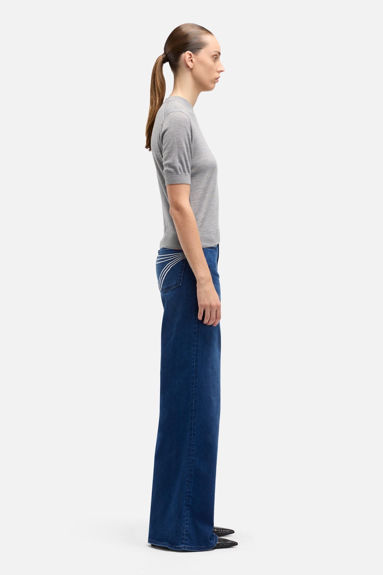 7-for-all-mankind-wool-short-sleeve-sweater-slate-damen image 6