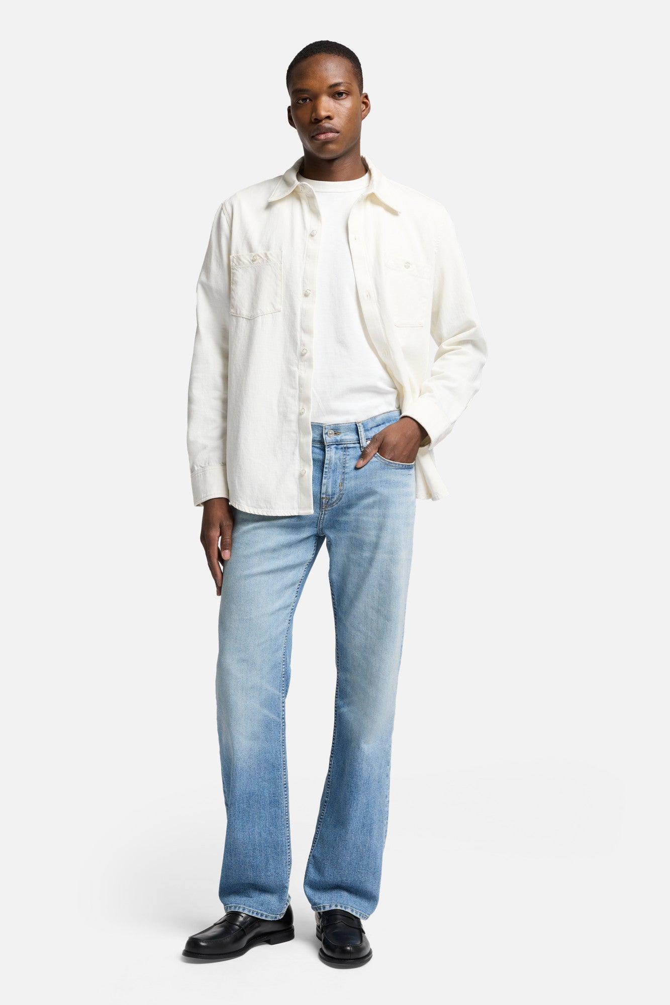 7-for-all-mankind-denim-linen-overshirt-herren-in-white image 2