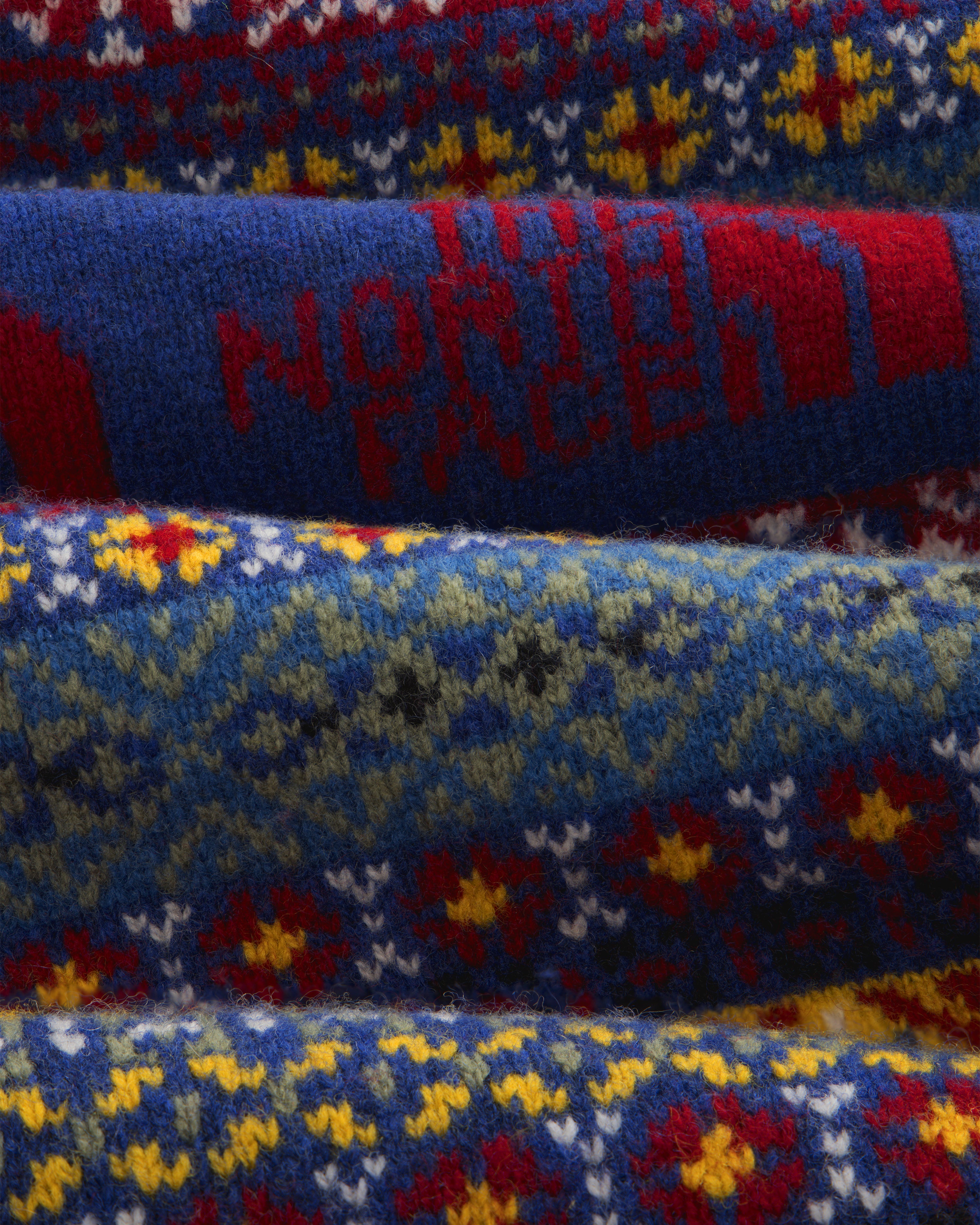 aim-leon-dore-x-the-north-face-fair-isle-schal-aus-merinowolle image 7