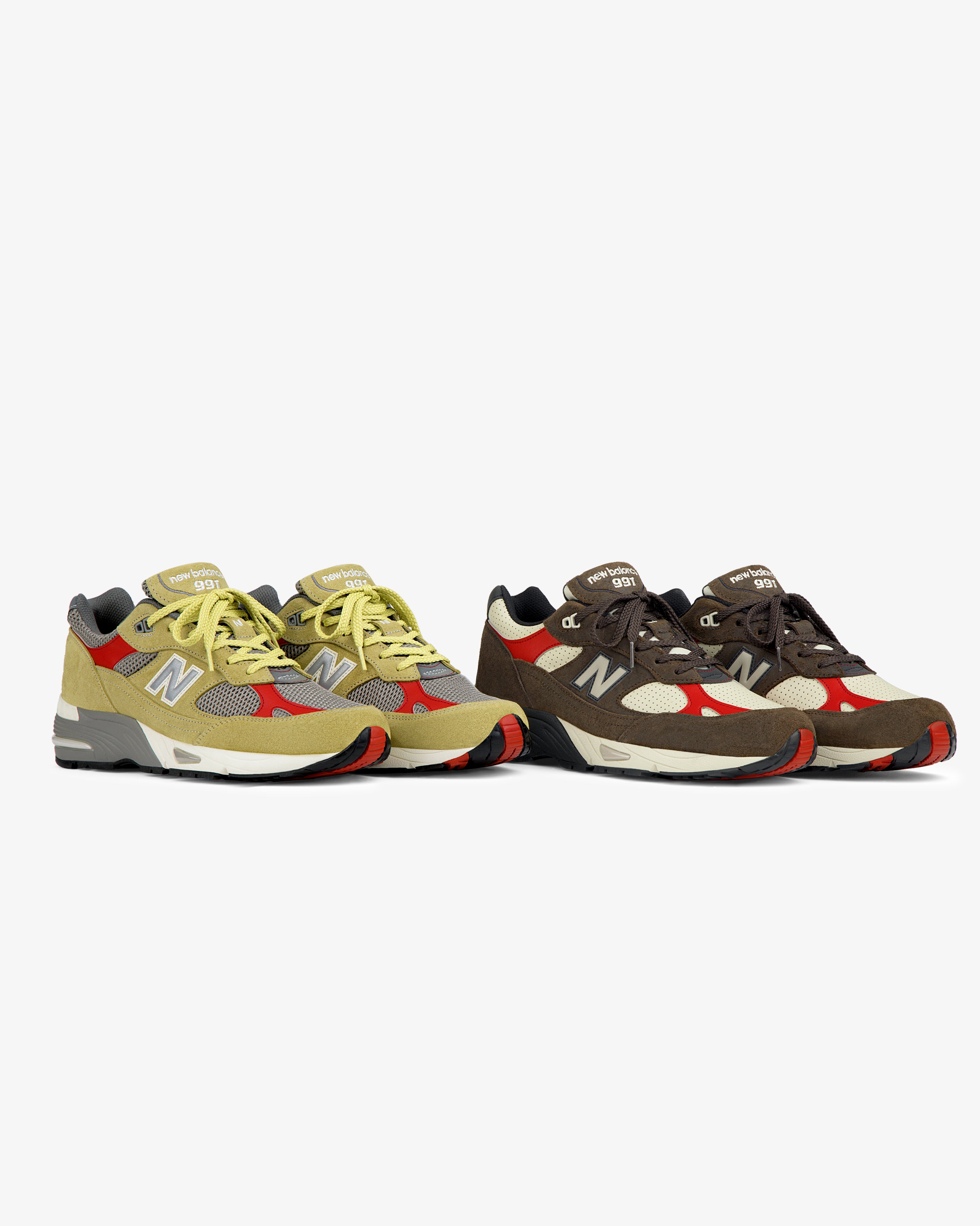aim-leon-dore-x-new-balance-991-made-in-uk-braun-sneaker-unisex image 3