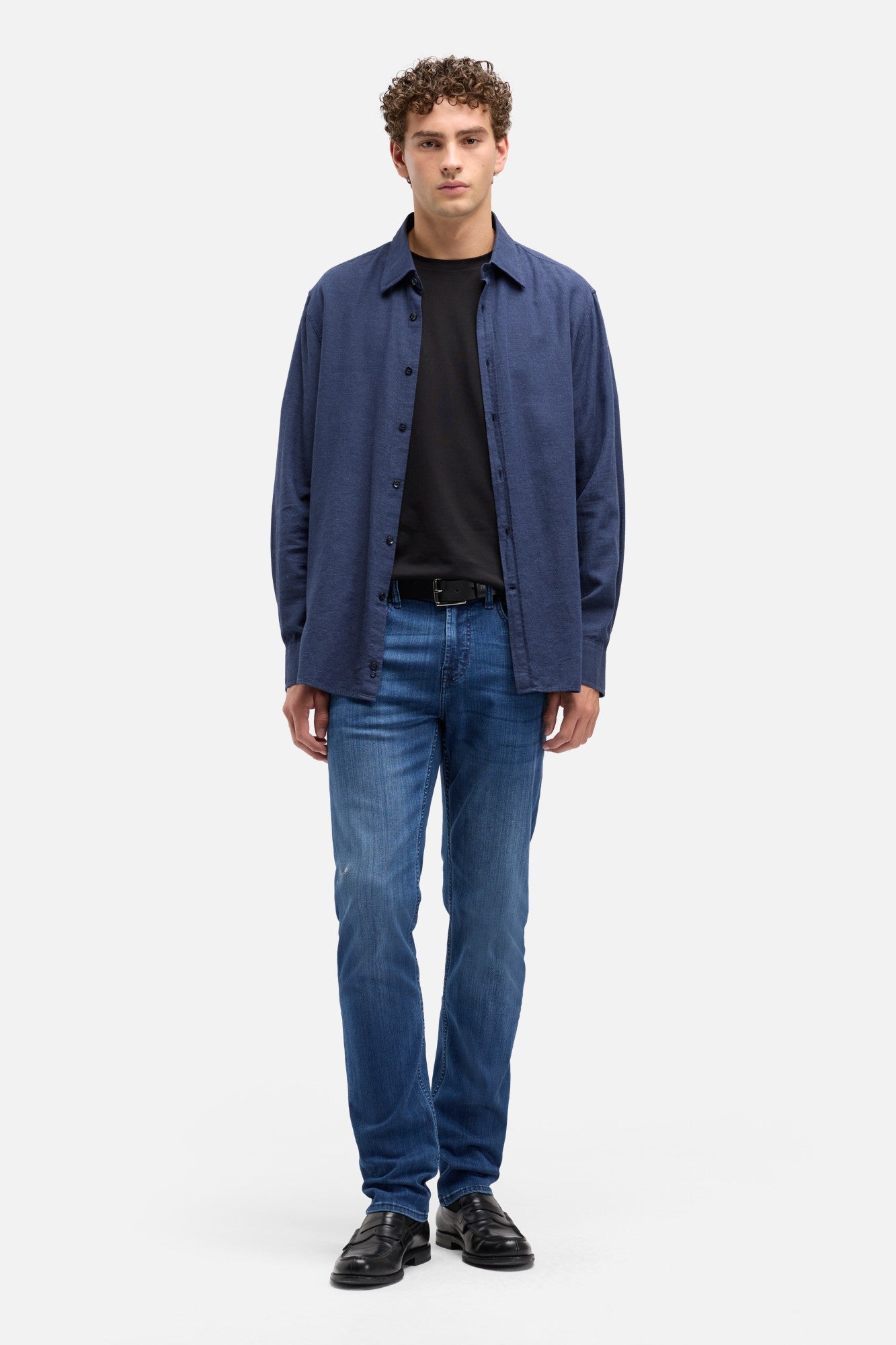 7-for-all-mankind-slimmy-herren-slim-jeans-in-mid-blue image 2