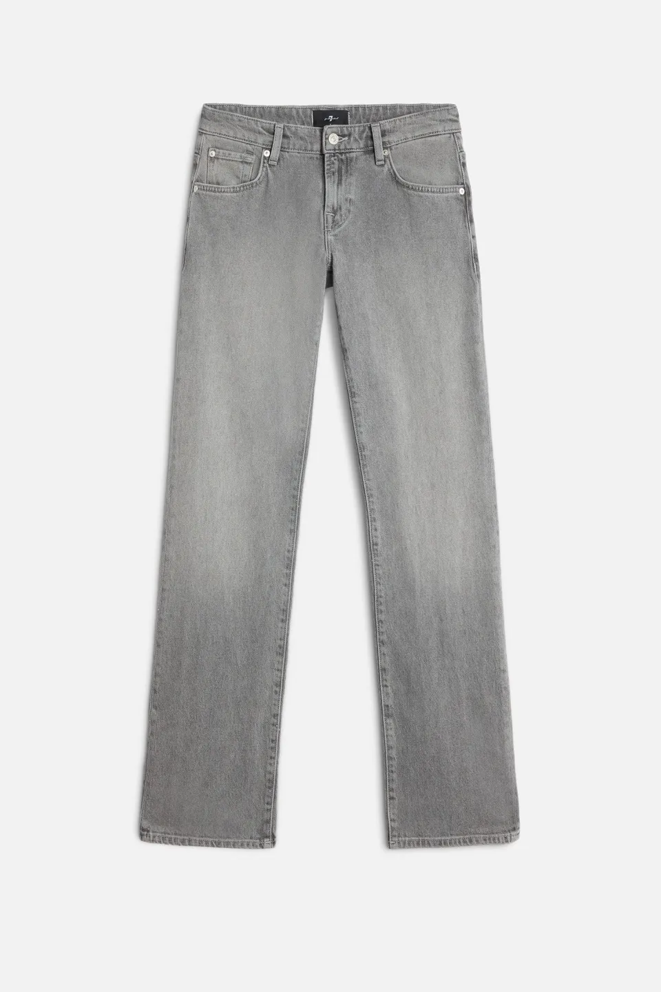 7-for-all-mankind-low-straight-damen-jeans-mankind-steel-grau image 1