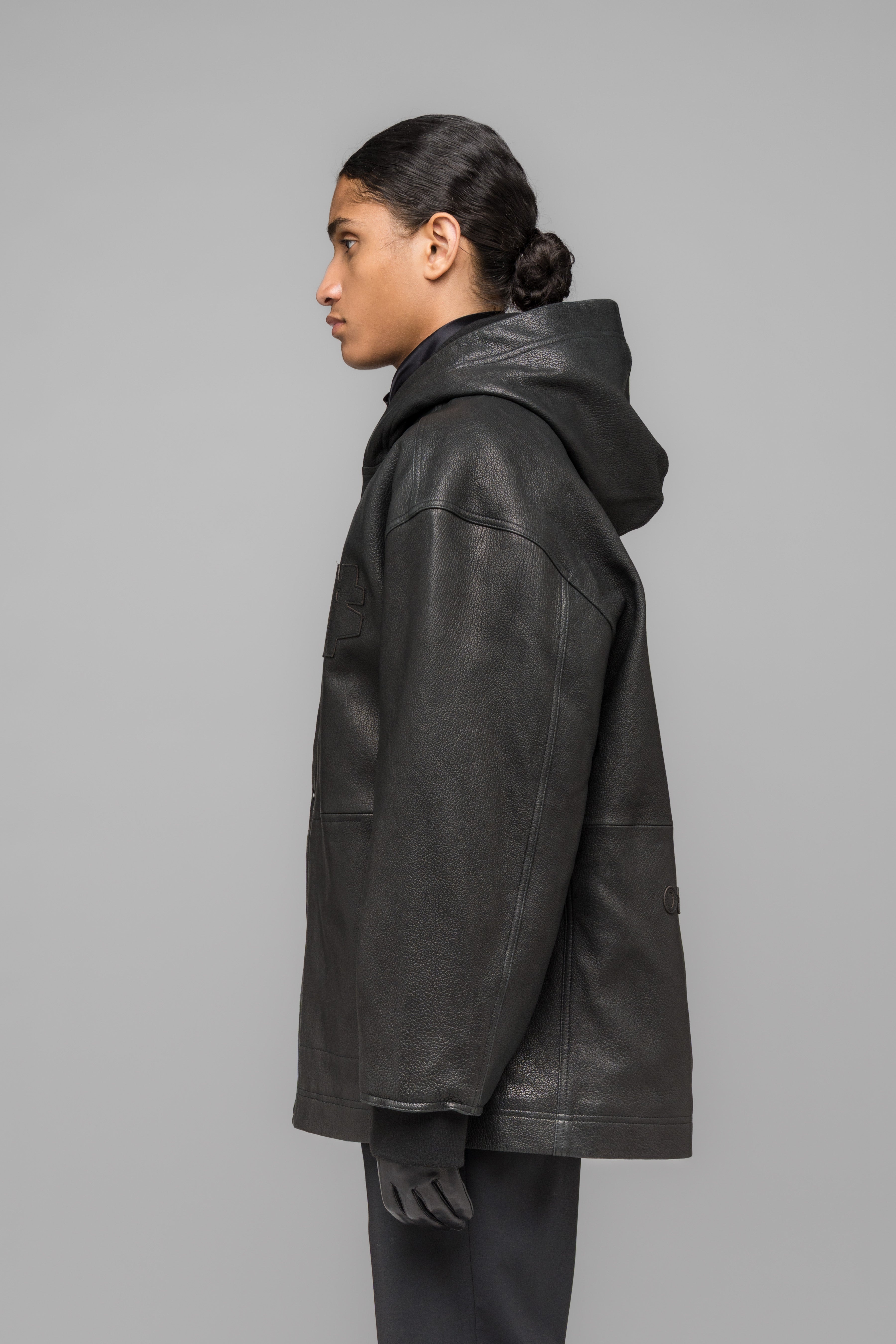 032c-leather-coach-jacket-lammleder-jacke image 3