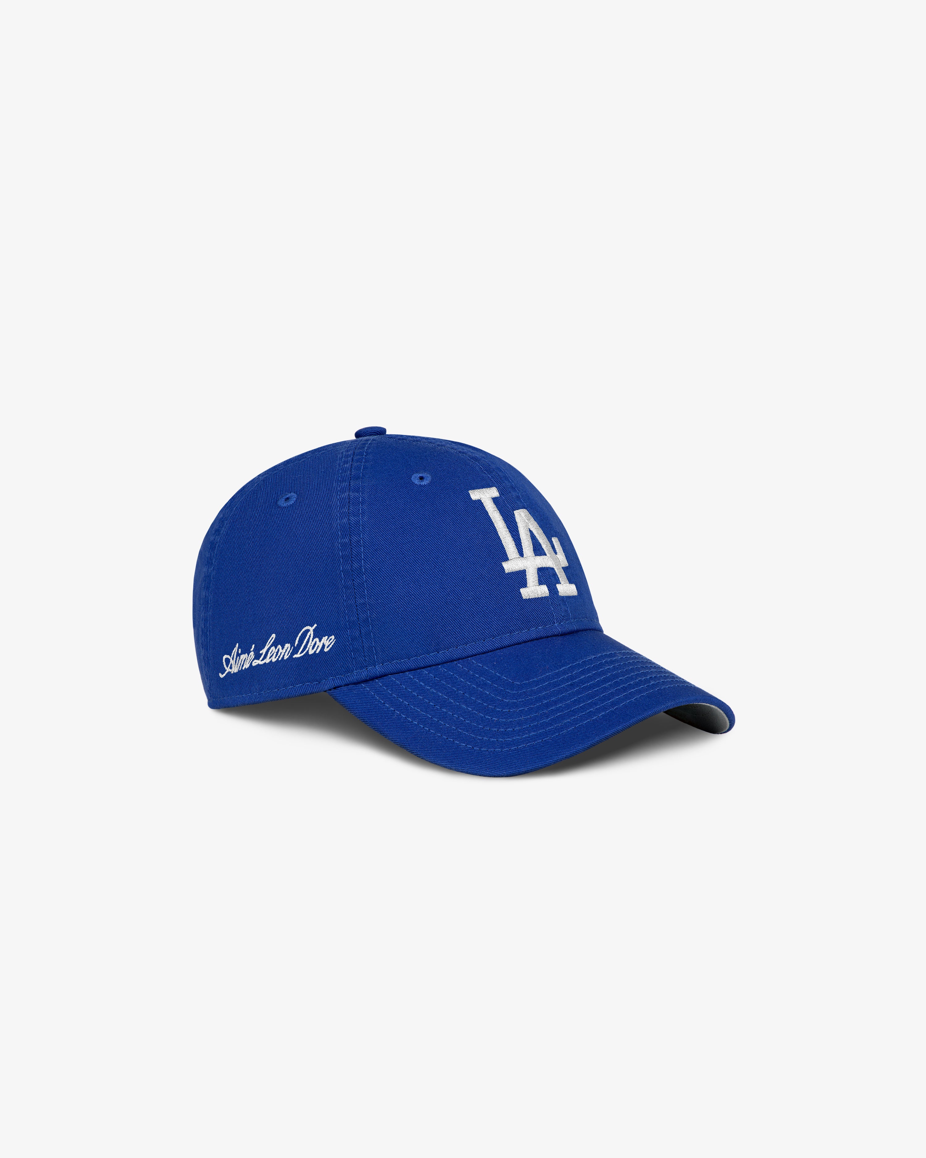 aim-leon-dore-x-new-era-dodgers-ballpark-hat-blau image 3