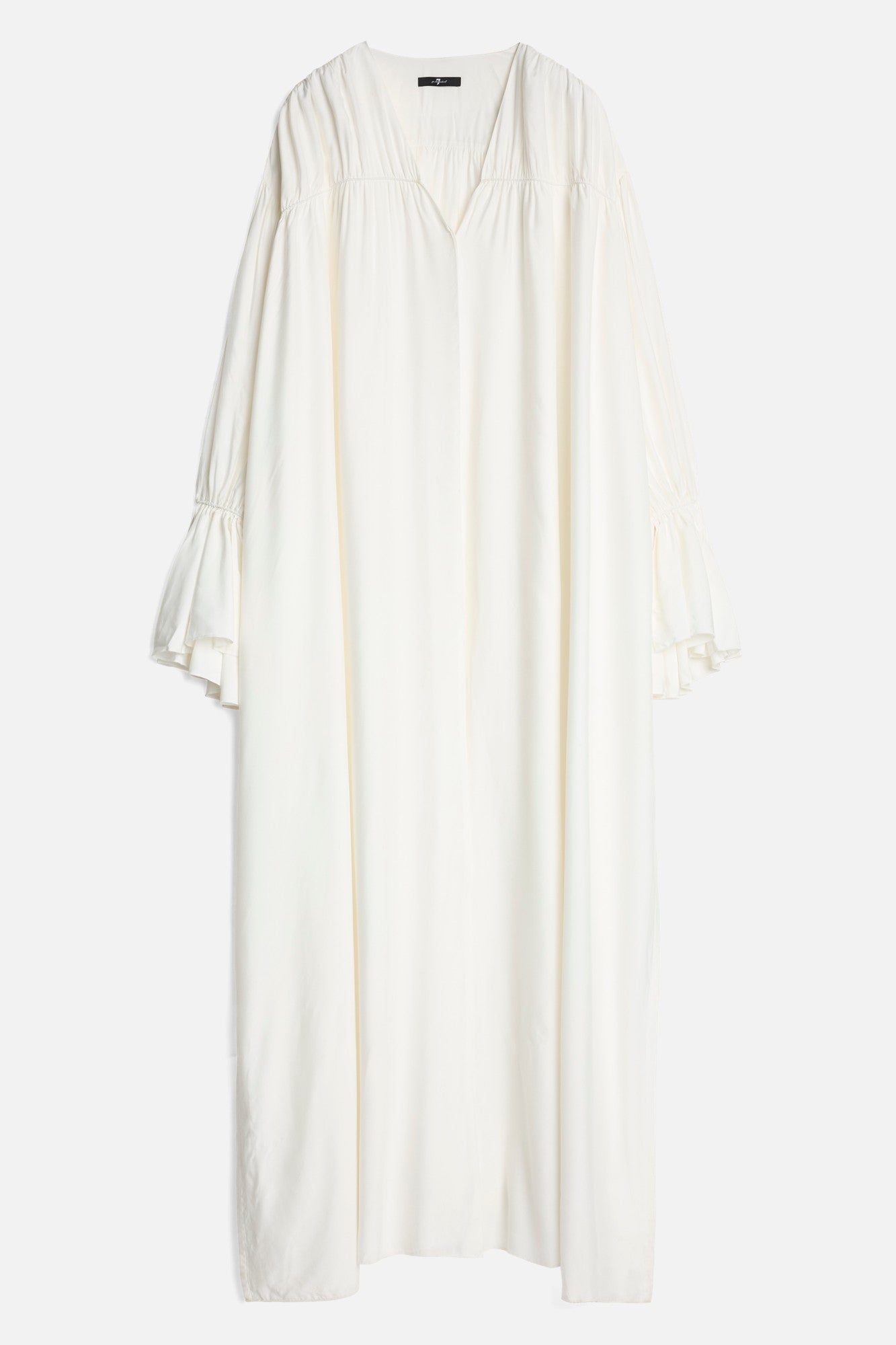 7-for-all-mankind-ariel-silk-blend-maxikleid-white image 1