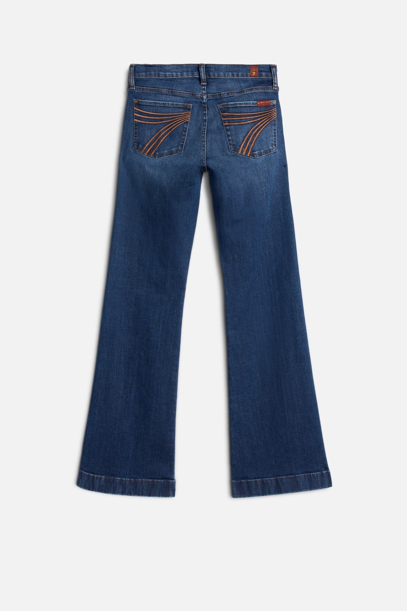 7-for-all-mankind-tailorless-dojo-flare-jeans-damen-slim-illusion-loom image 1