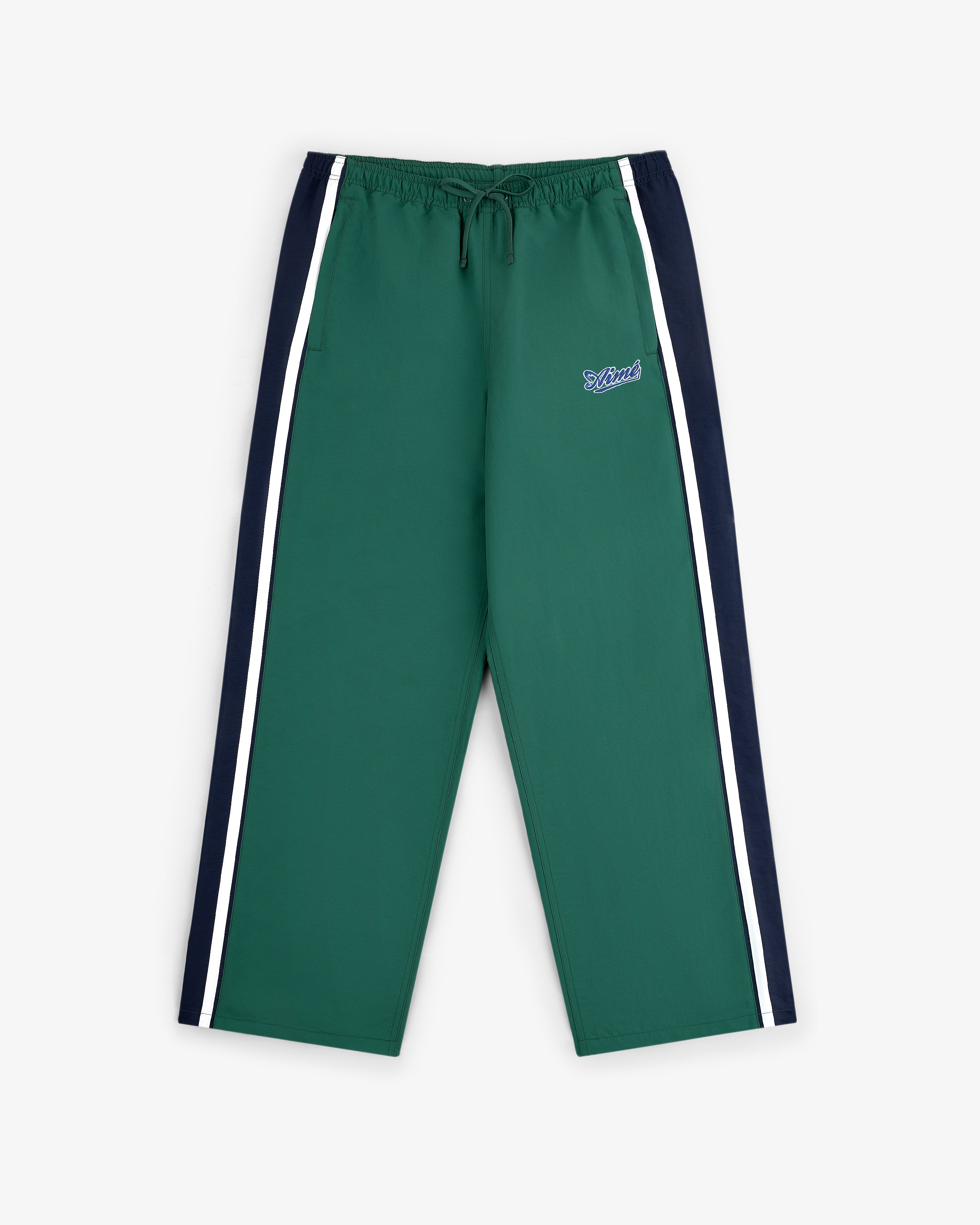 aim-leon-dore-colorblock-track-pant-gr-n-nylon image 2