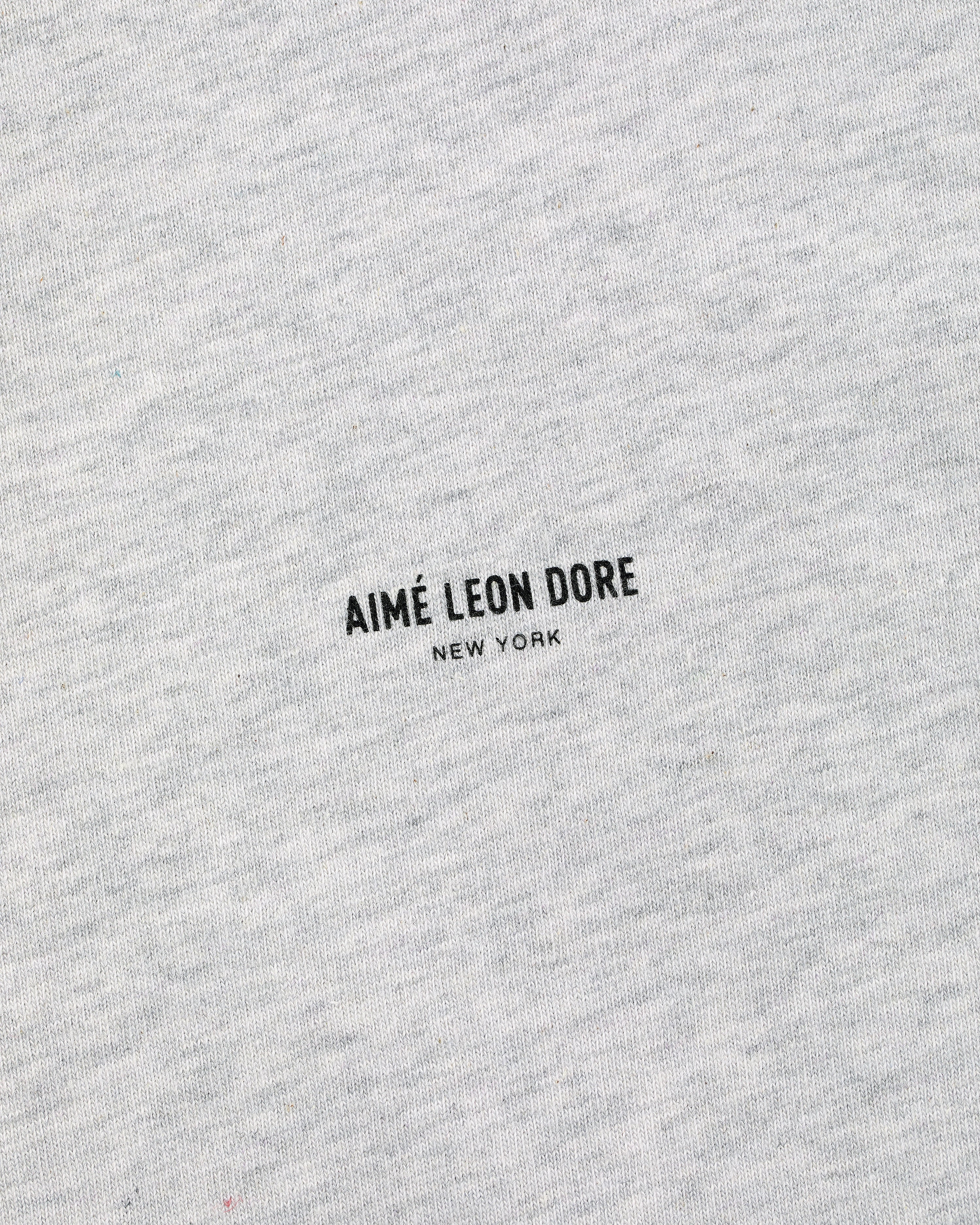 aim-leon-dore-micro-logo-tee-grau-boxy-fit-t-shirt image 4