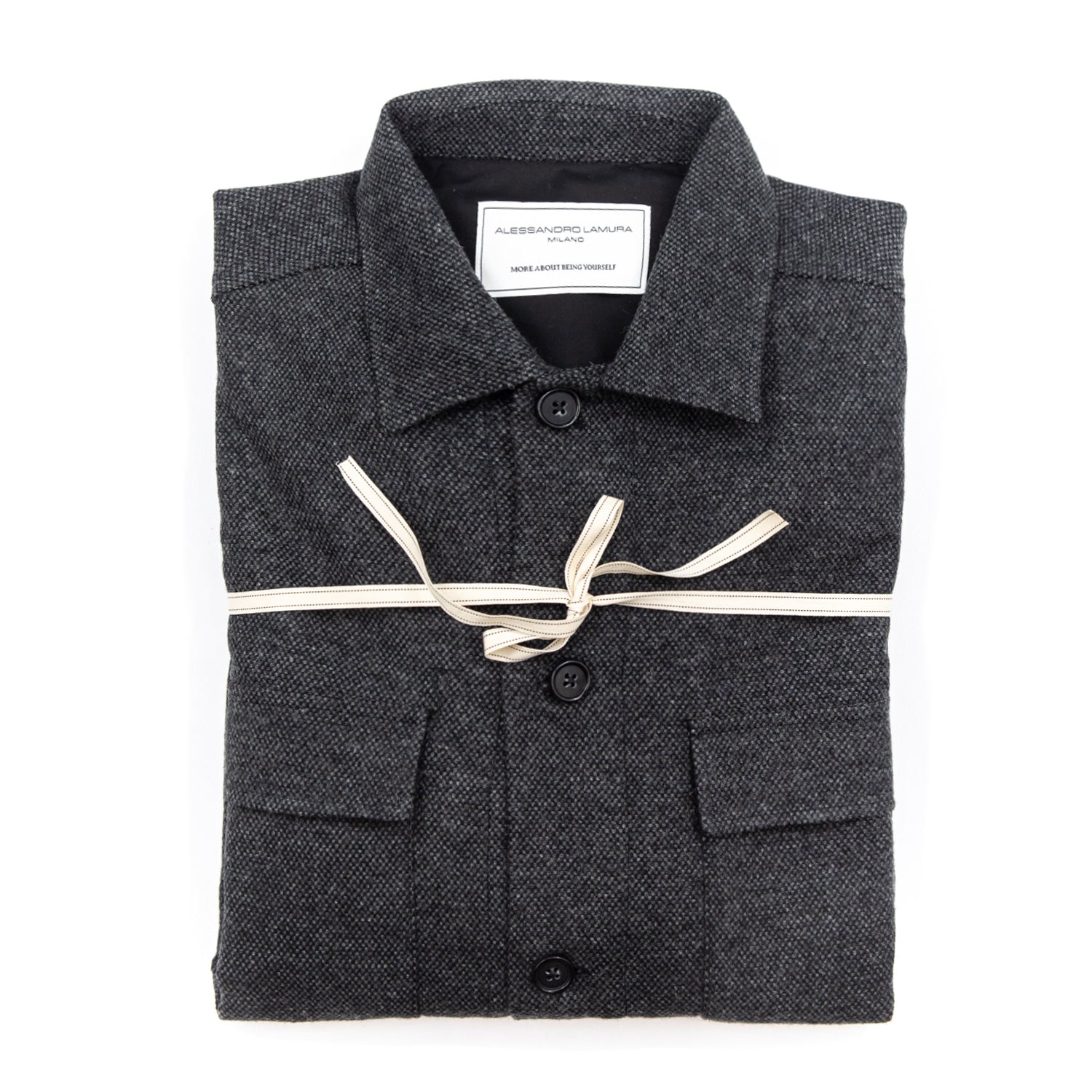 alessandro-lamura-herren-shirt-jacket-anthrazitgrau-wolle image 2