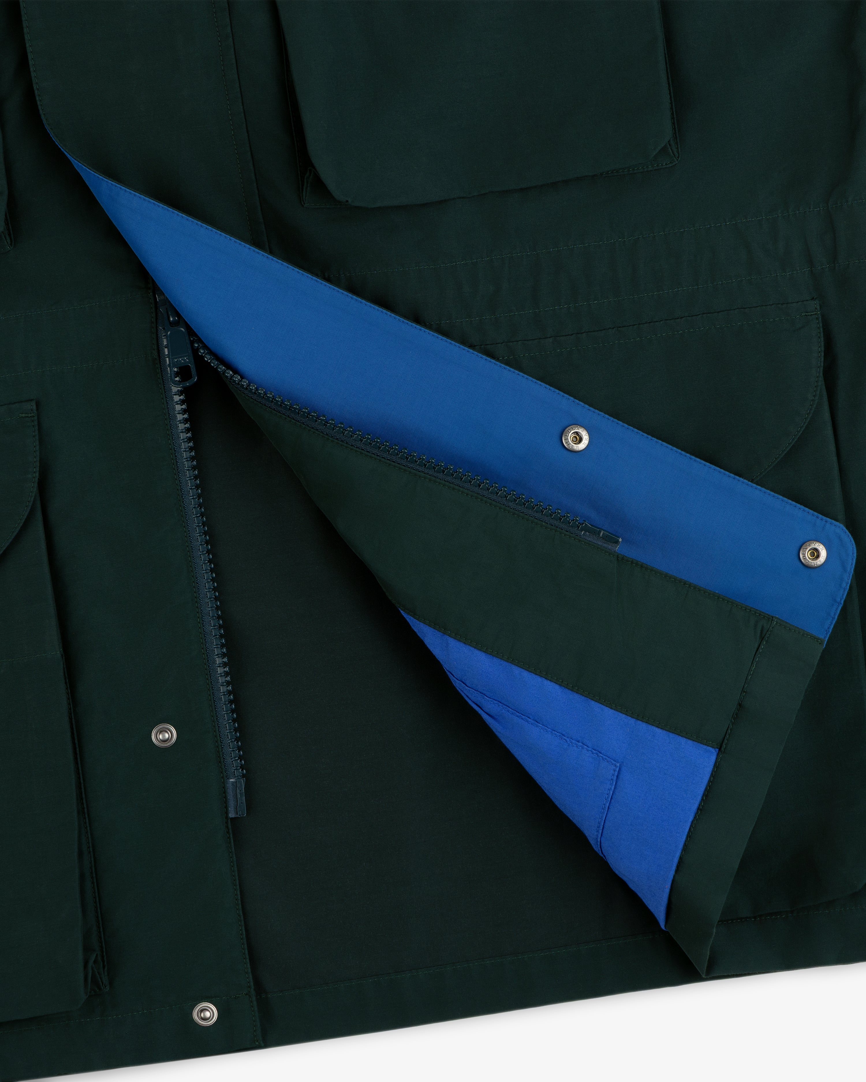 aim-leon-dore-lightweight-barn-jacket-gr-ne-bergangsjacke image 8