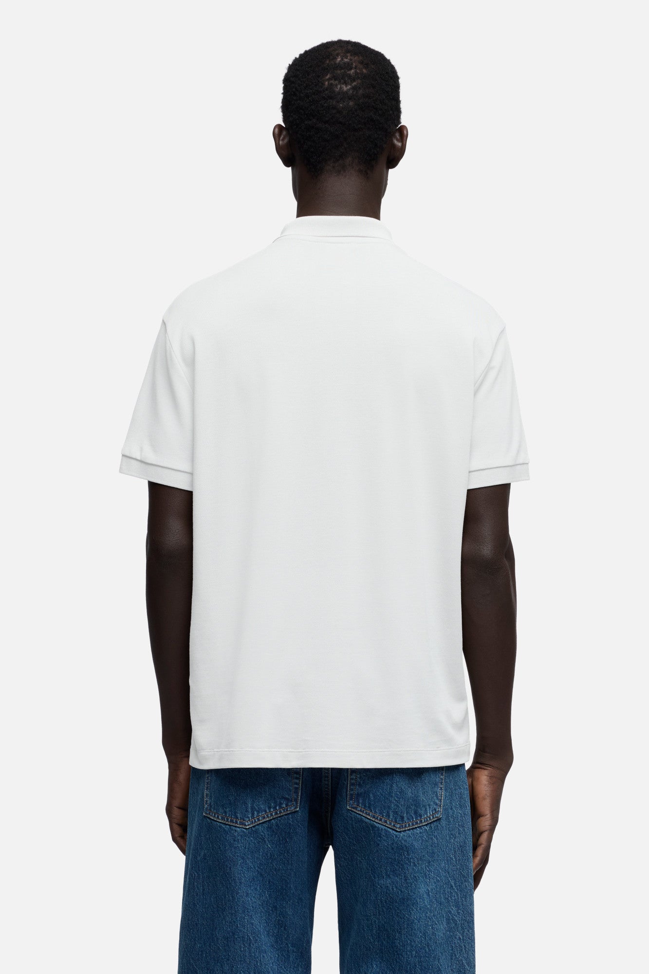 7-for-all-mankind-short-sleeve-polo-lyocell-white-herren-polo image 4