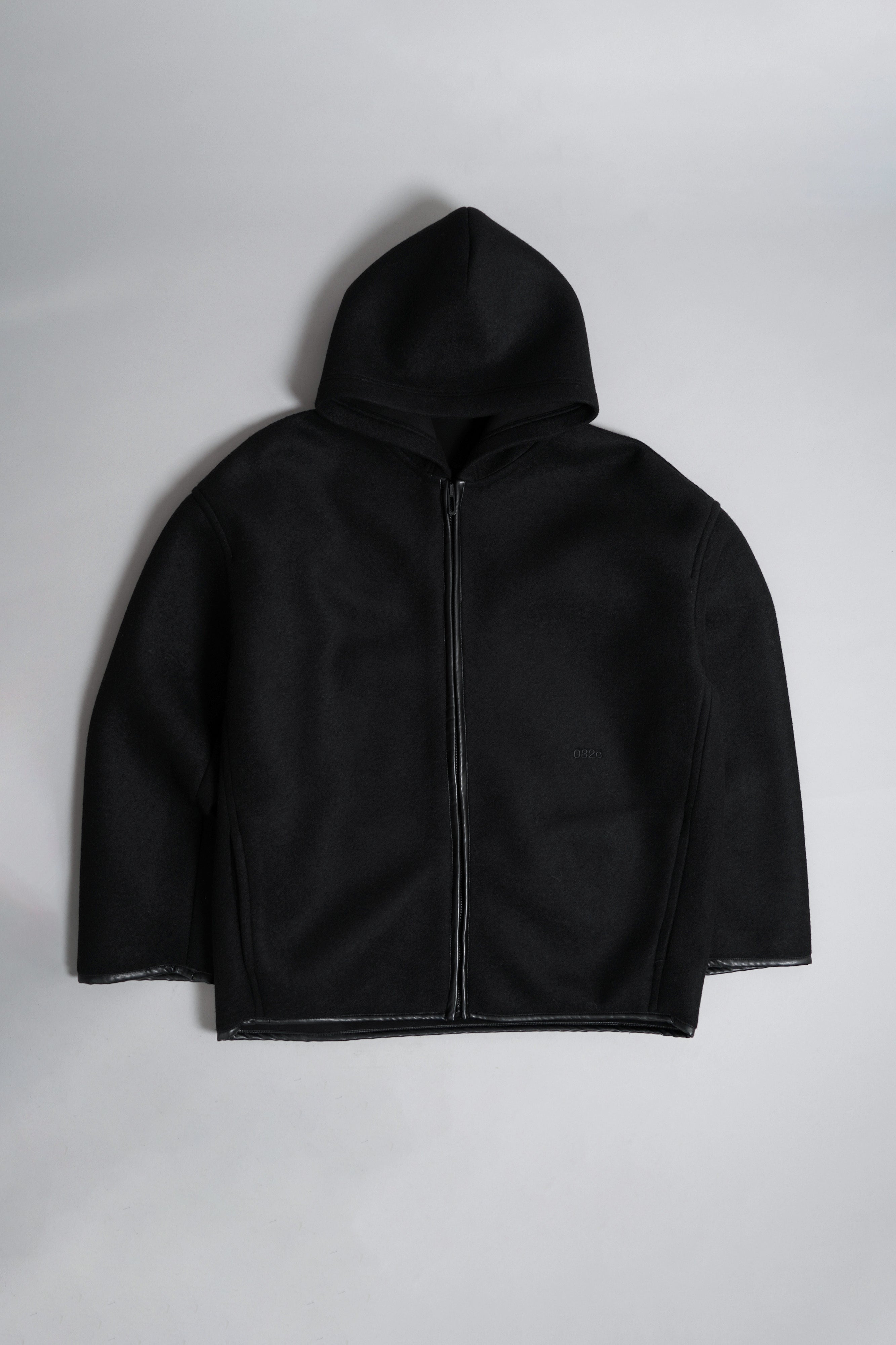 032c-neoprene-zip-up-hooded-jacket-kapuzenjacke image 5